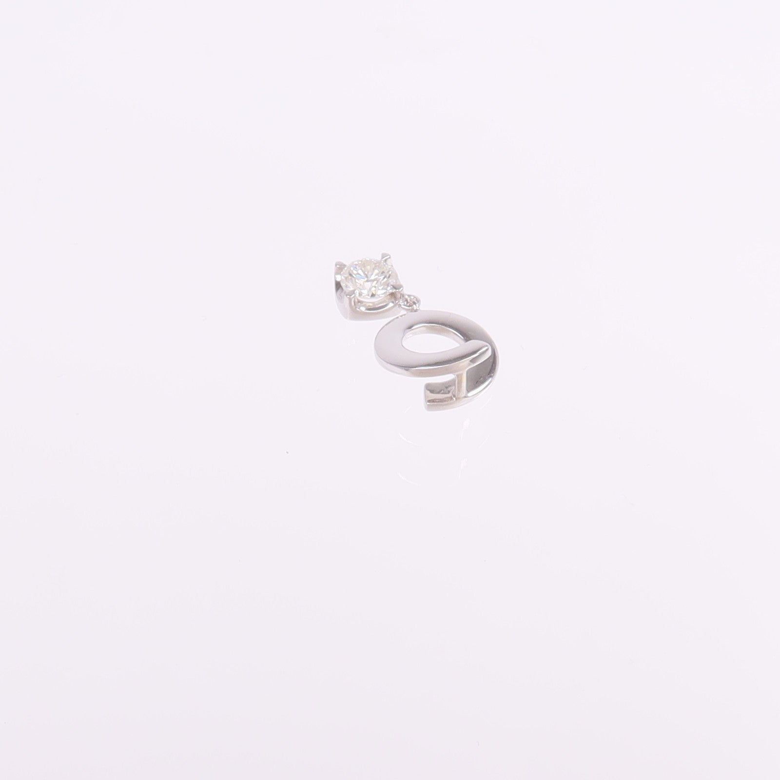 JEWELRY 【激減優惠】18K白金Diamond Pendant Top鑽石吊墜