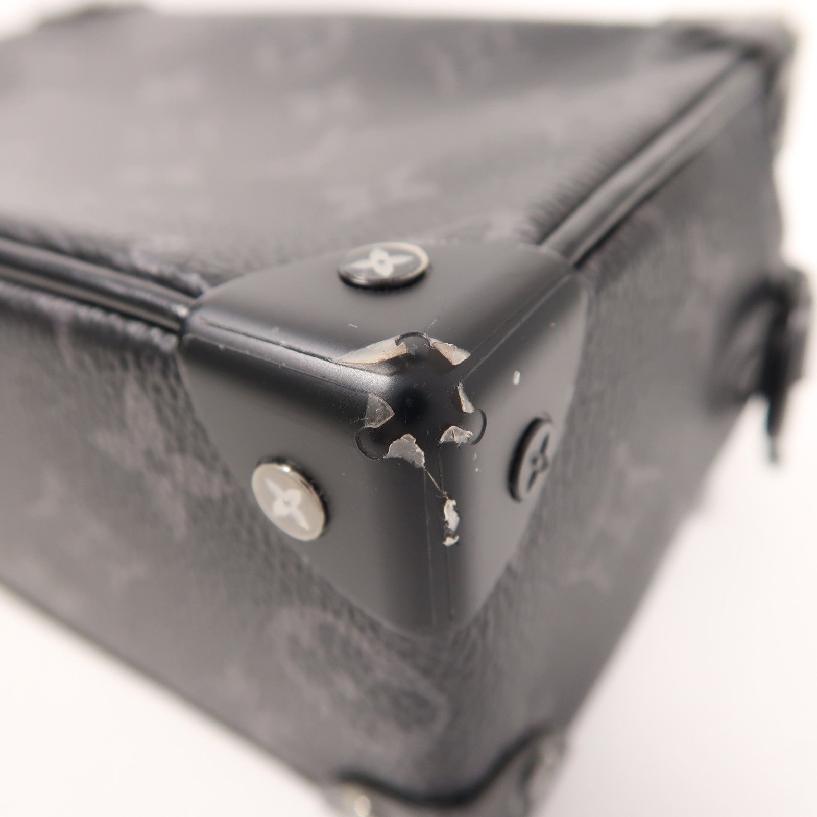LOUIS VUITTON 【激減優惠】Monogram Eclipse Mini Soft Trunk肩背袋