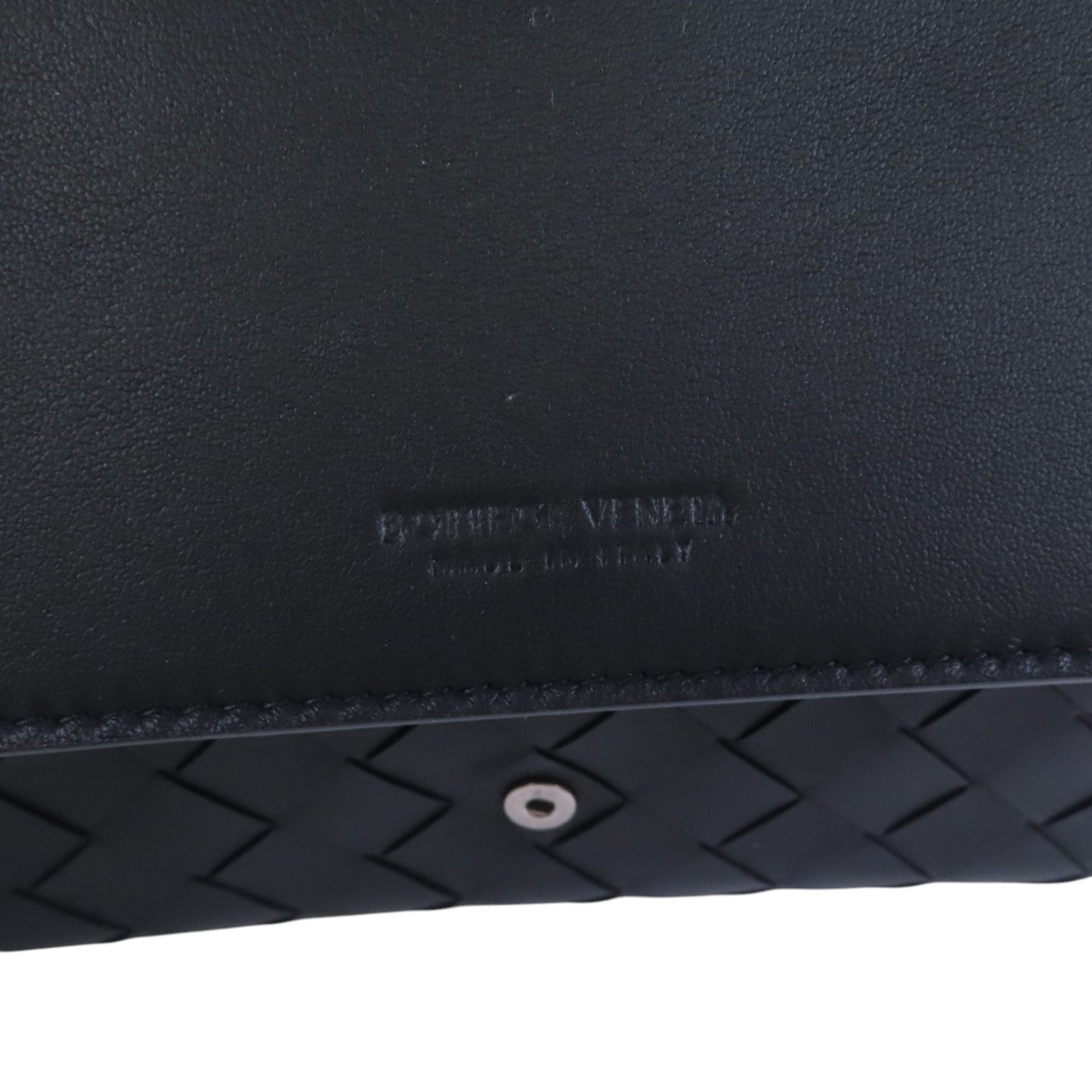 BOTTEGA VENETA 織紋皮革Waist Bag銀扣腰包