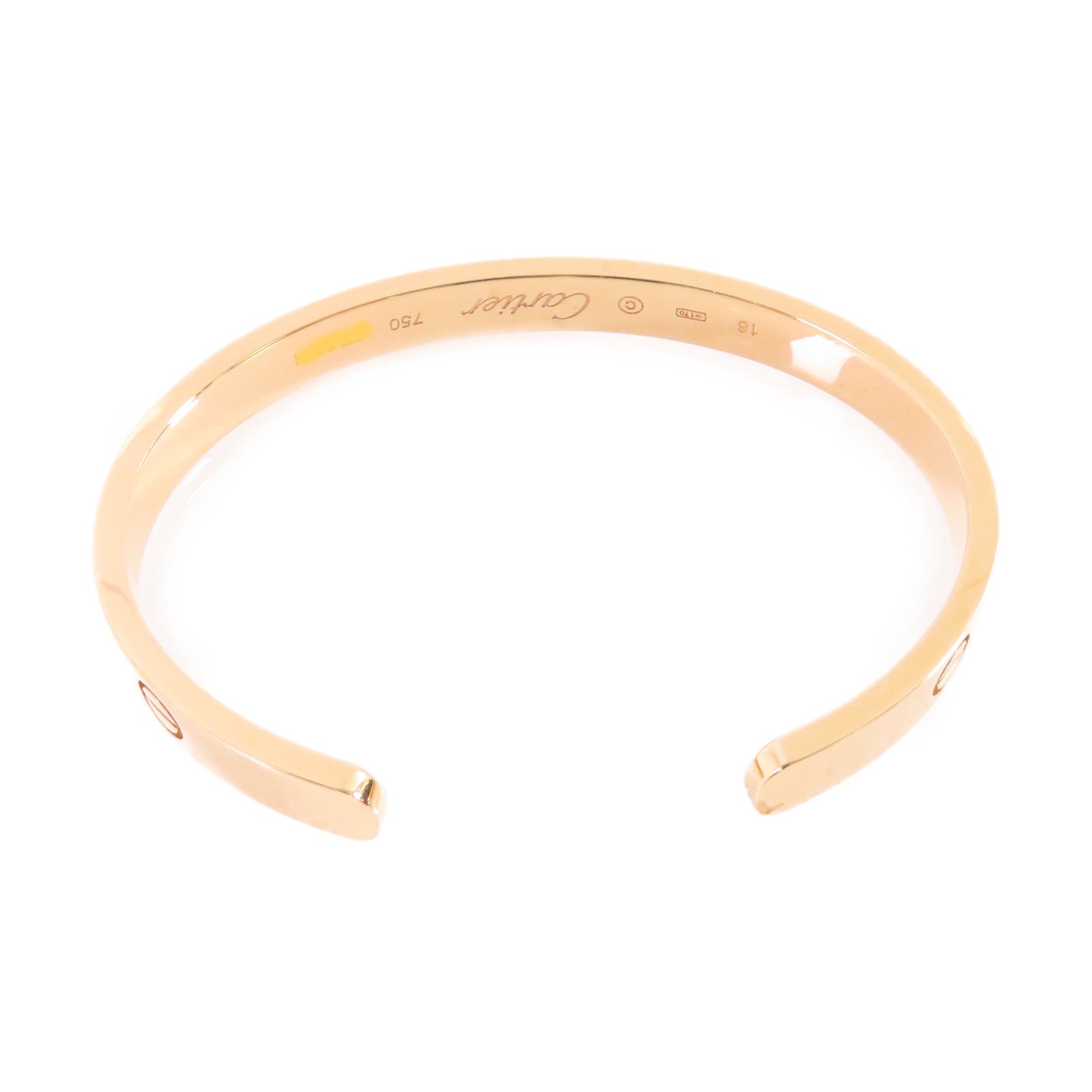 CARTIER 18K玫瑰金Love Bracelet手鐲