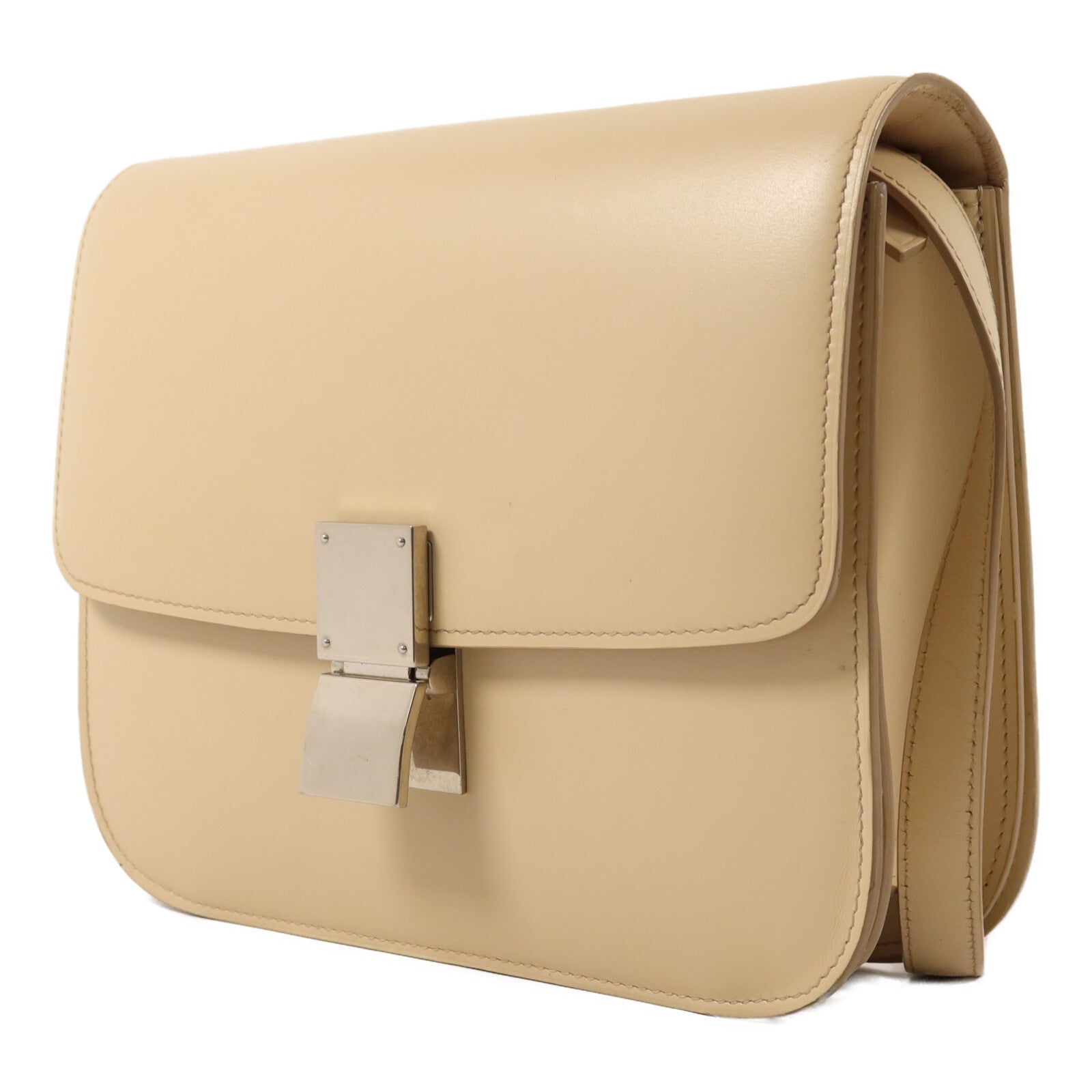 CELINE 牛皮皮革Classic Box Medium肩背袋