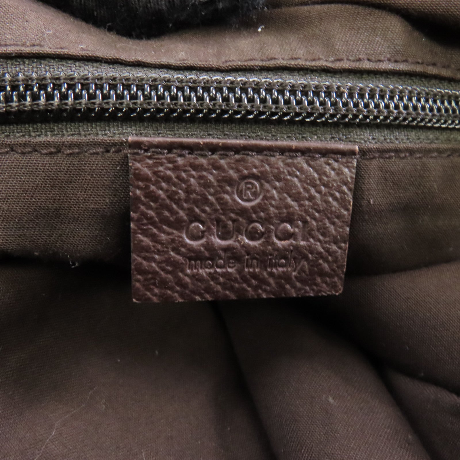 GUCCI 帆布Tote Bag手挽袋啡色