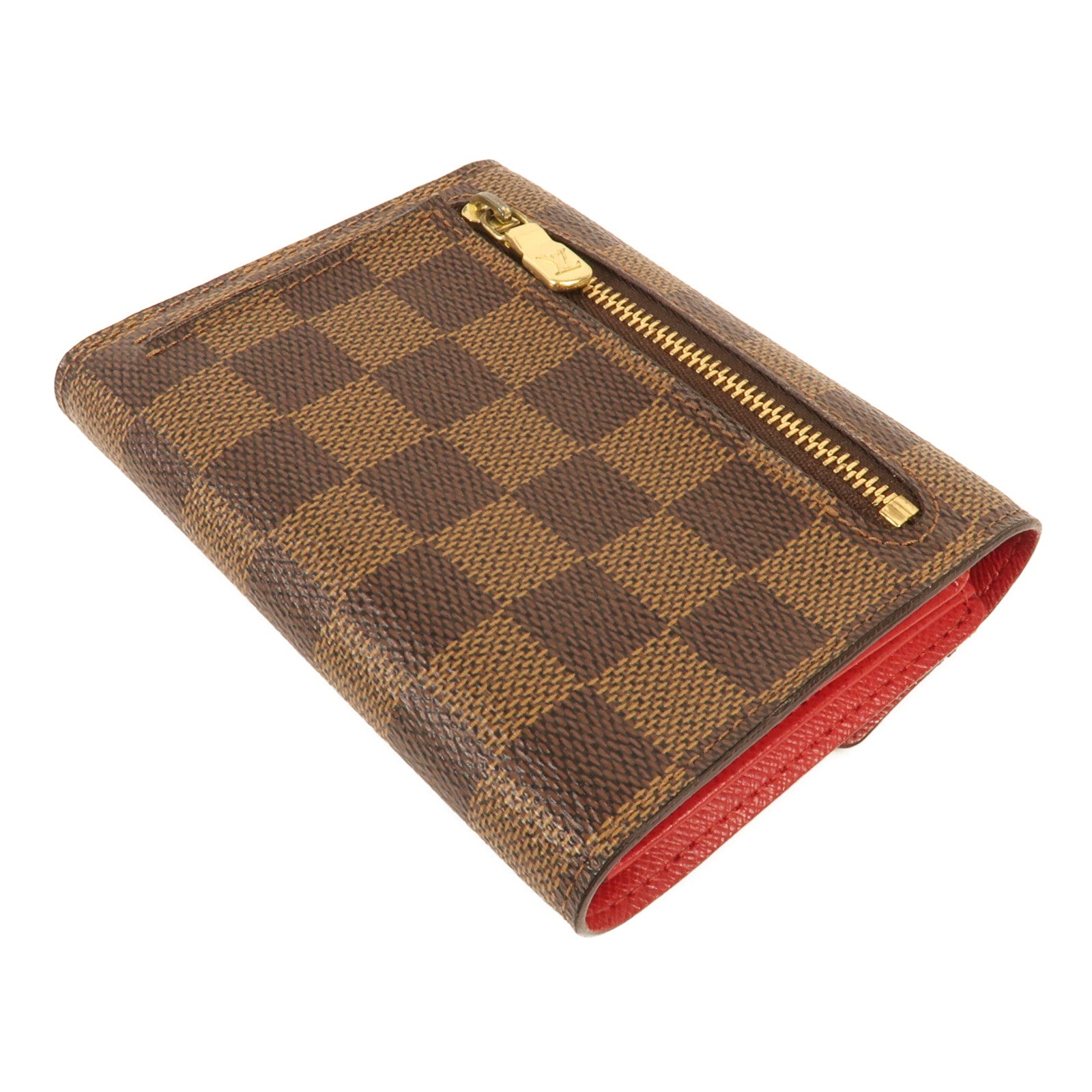 LOUIS VUITTON Damier Portefeuille Koala金扣錢包