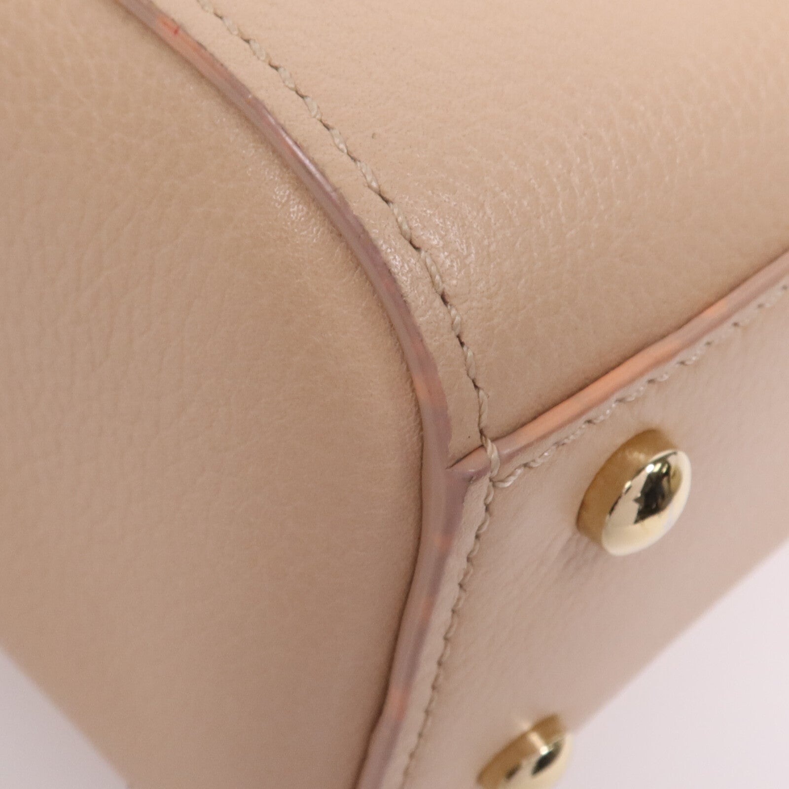CHANEL 牛皮皮革2 Way Shoulder Bag金扣手挽肩背兩用袋