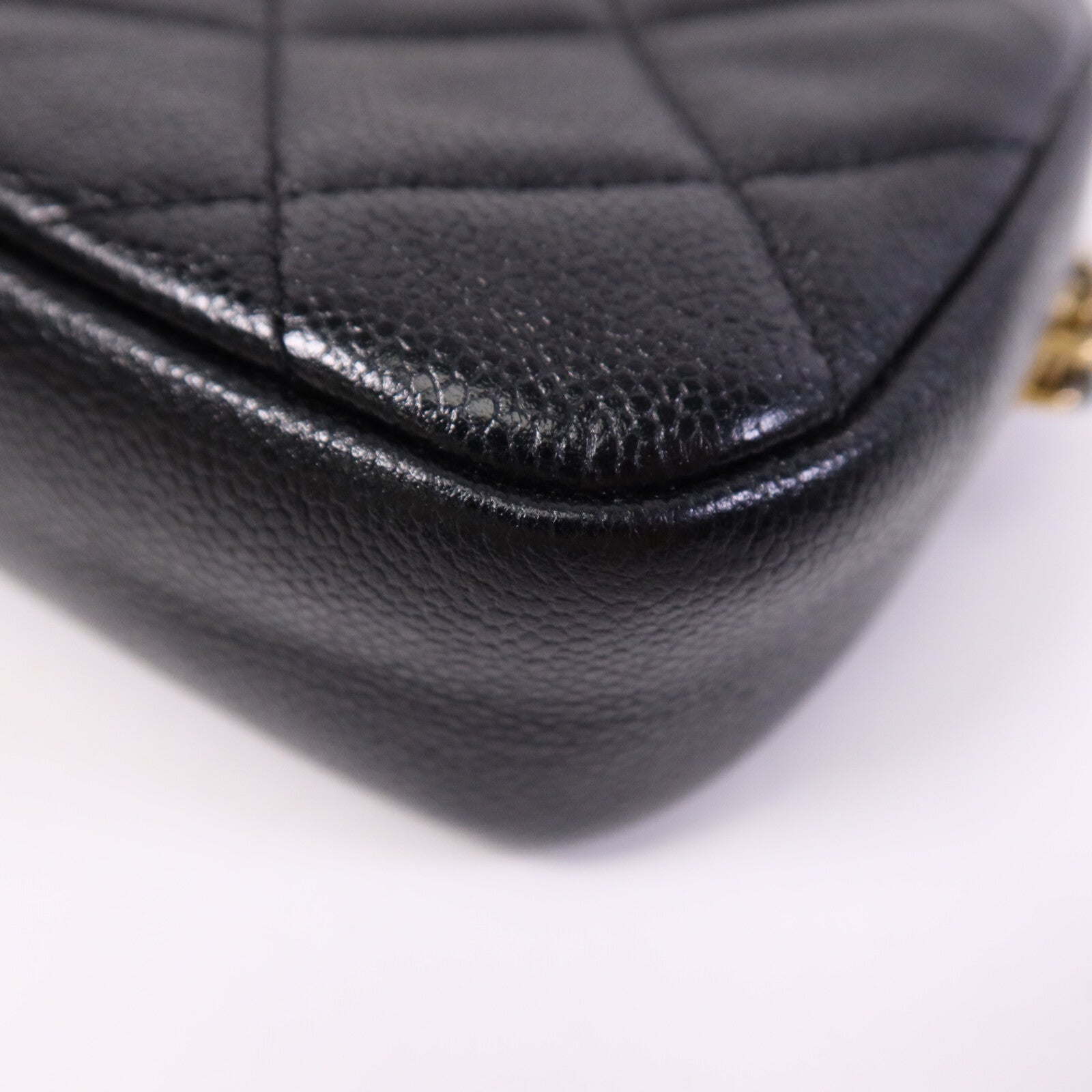 CHANEL 【激減優惠】牛皮皮革Camera Bag金扣鏈帶肩背袋