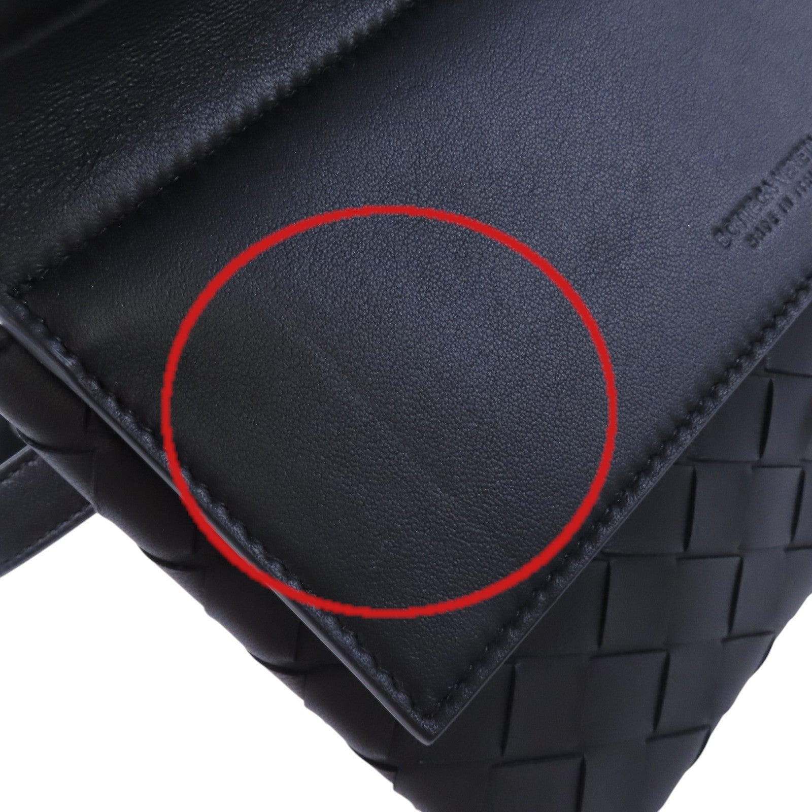 BOTTEGA VENETA 織紋皮革Waist Bag銀扣腰包