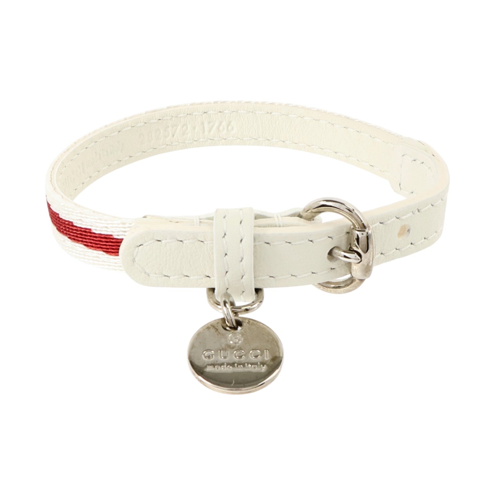 GUCCI 皮革/金屬Charity Bracelet手鏈