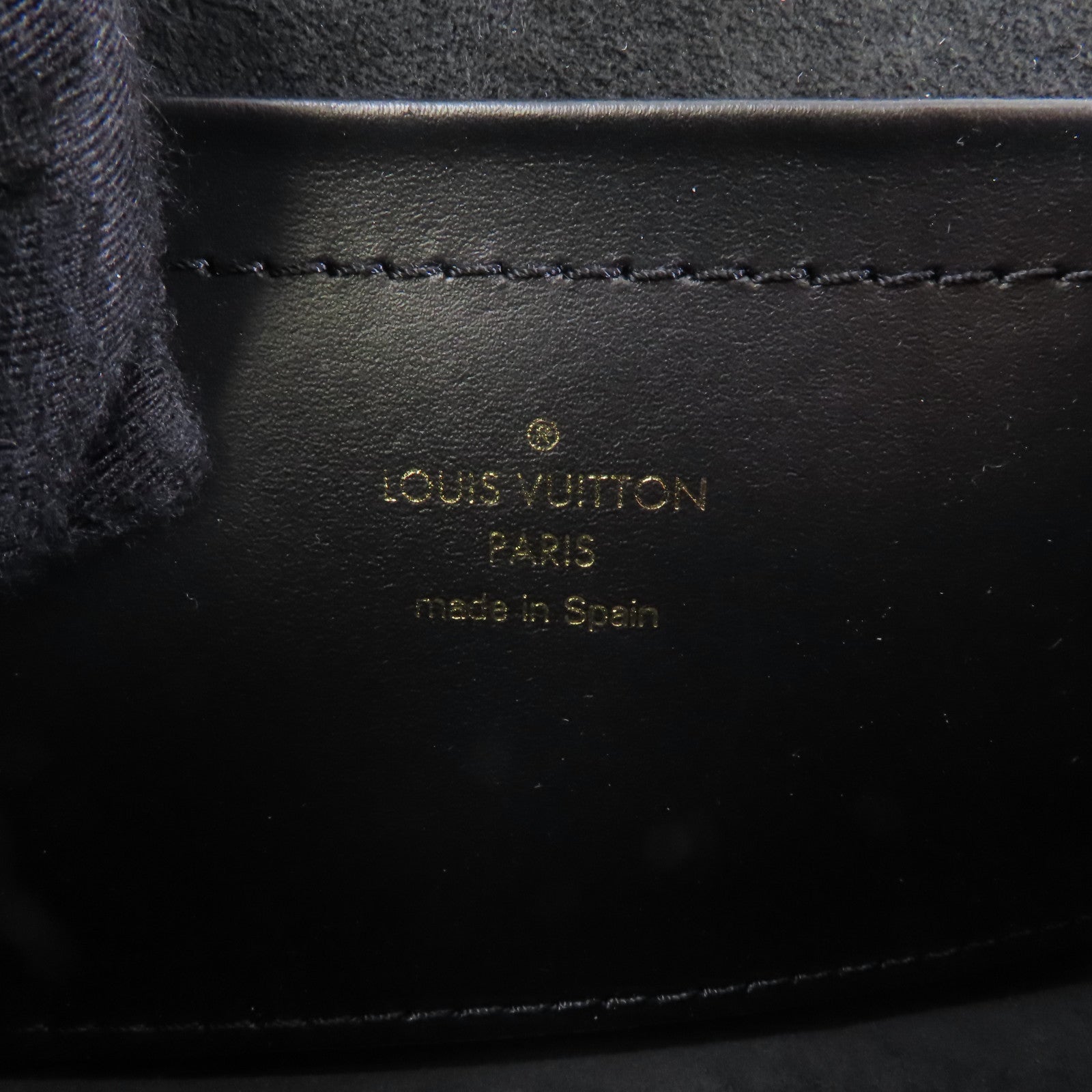 LOUIS VUITTON Monogram/Monogram Reverse Micro Dauphine金扣鏈帶肩背袋啡色
