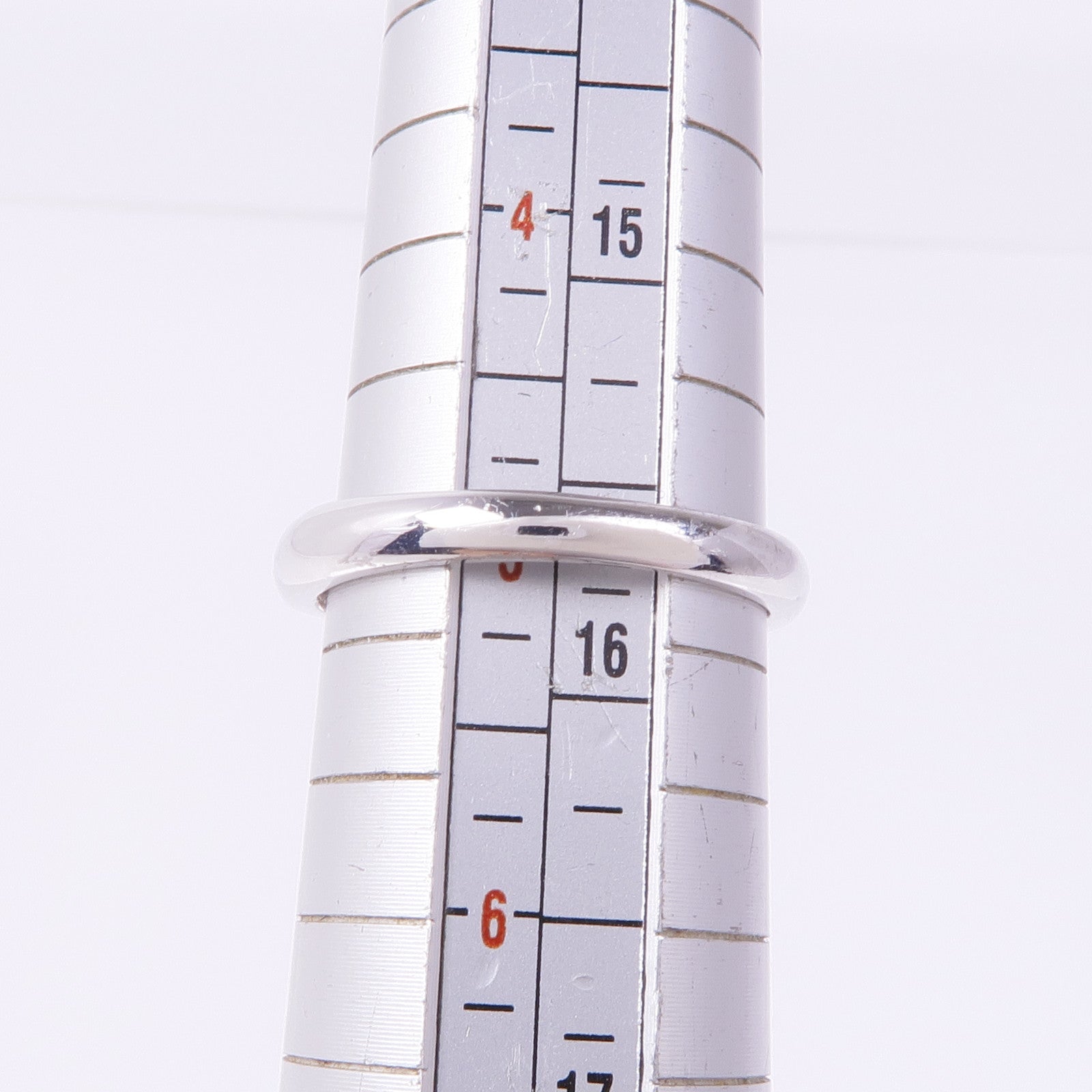 JEWELRY PT900鉑金Pearl Diamond Ring珍珠/鑽石戒指US#5