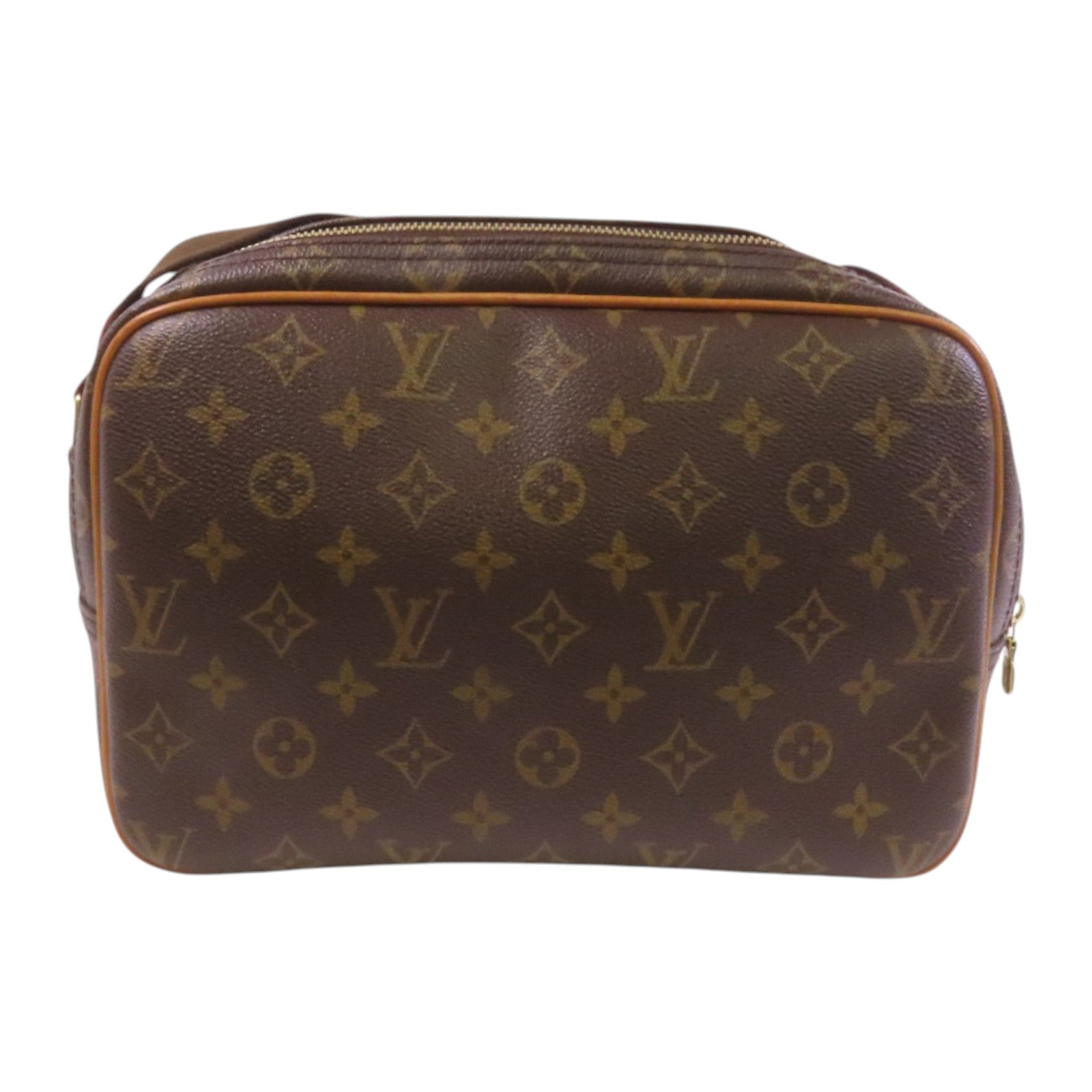 LOUIS VUITTON Monogram Reporter PM金扣肩背袋