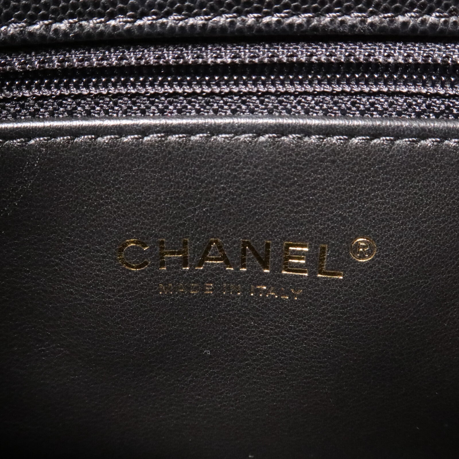 CHANEL 牛皮皮革/蜥蝪皮革Coco Handle鏈帶手挽肩背兩用袋