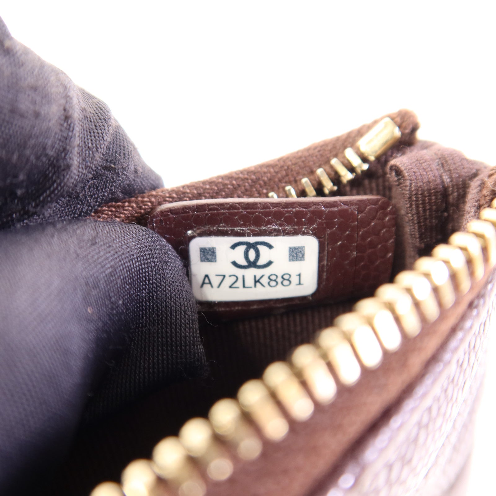 CHANEL 牛皮皮革Coin Pouch金扣零錢包