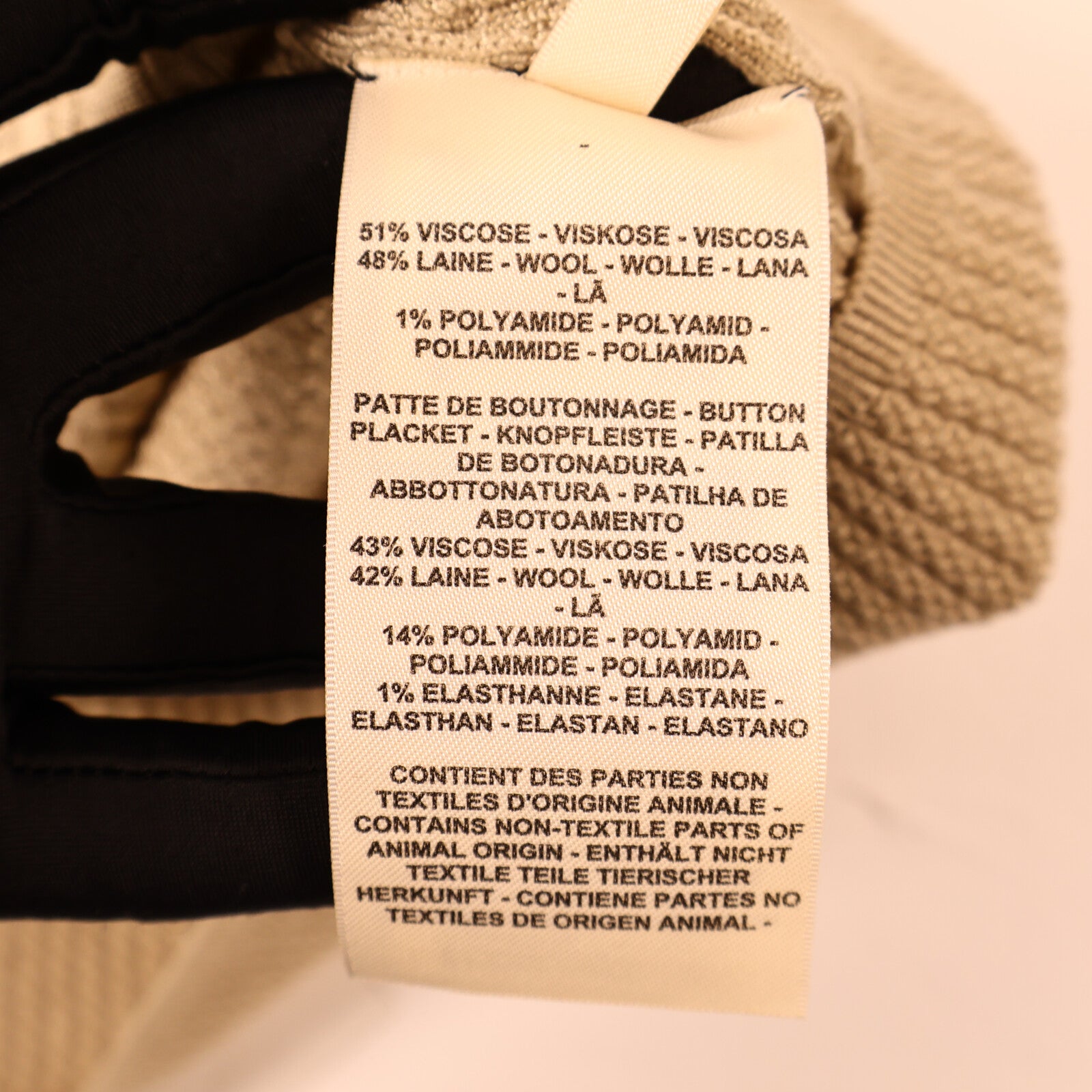 HERMES Viscose/Wool Effet Kaleidoscope Cardigan針織