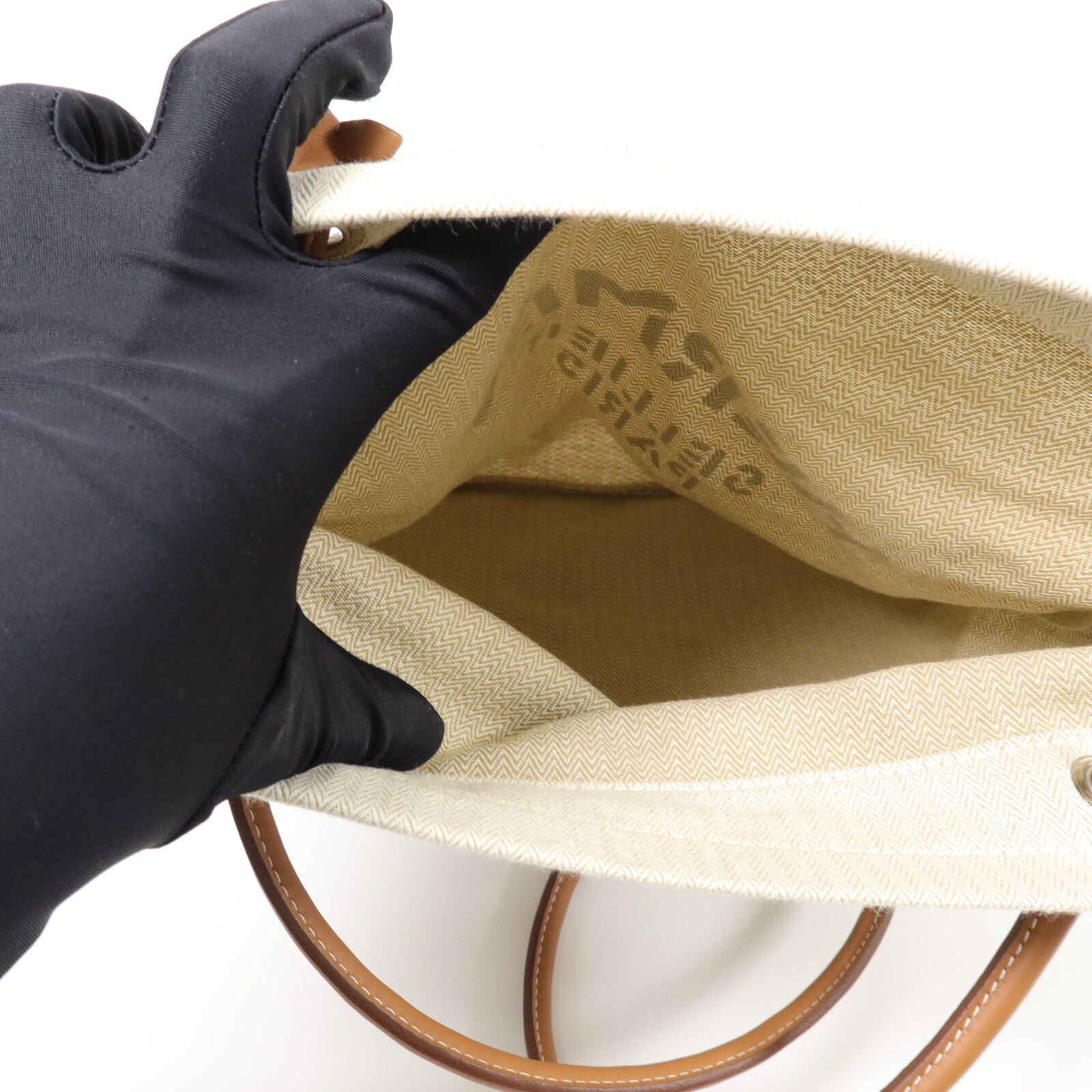 HERMES 帆布Aline Grooming手挽袋