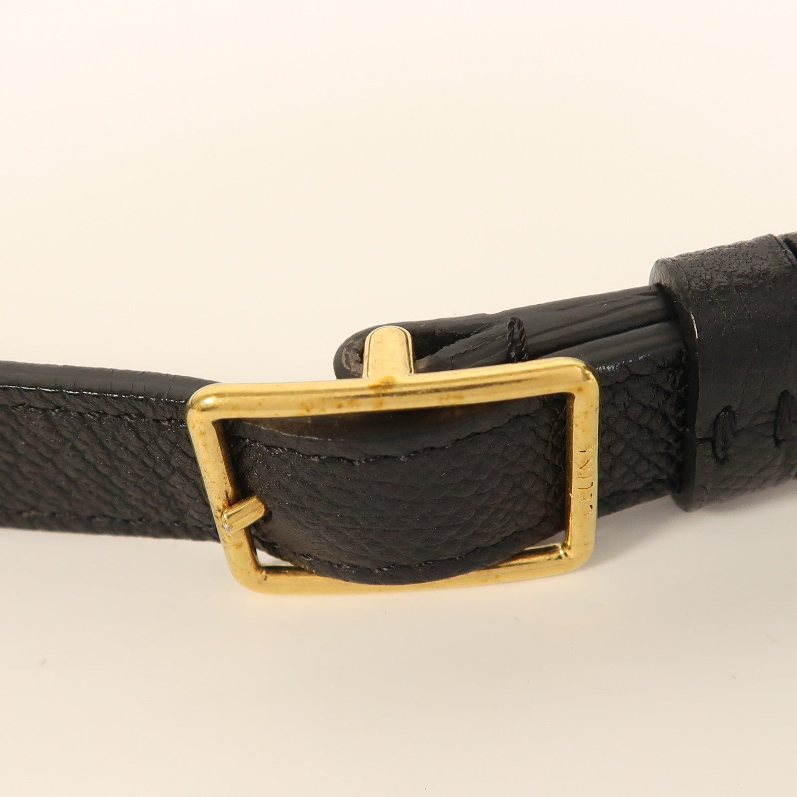 CELINE 牛皮皮革Trotteur金扣肩背袋