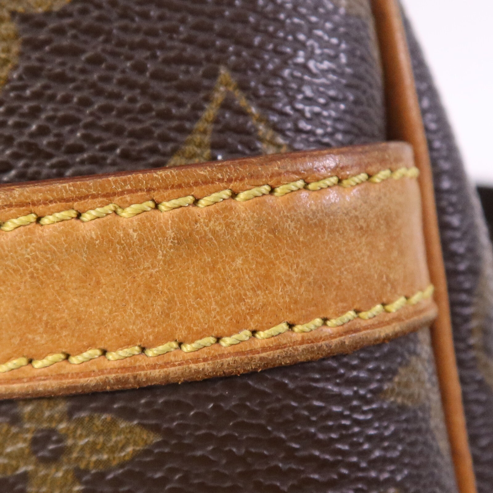 LOUIS VUITTON Monogram Reporter PM金扣肩背袋