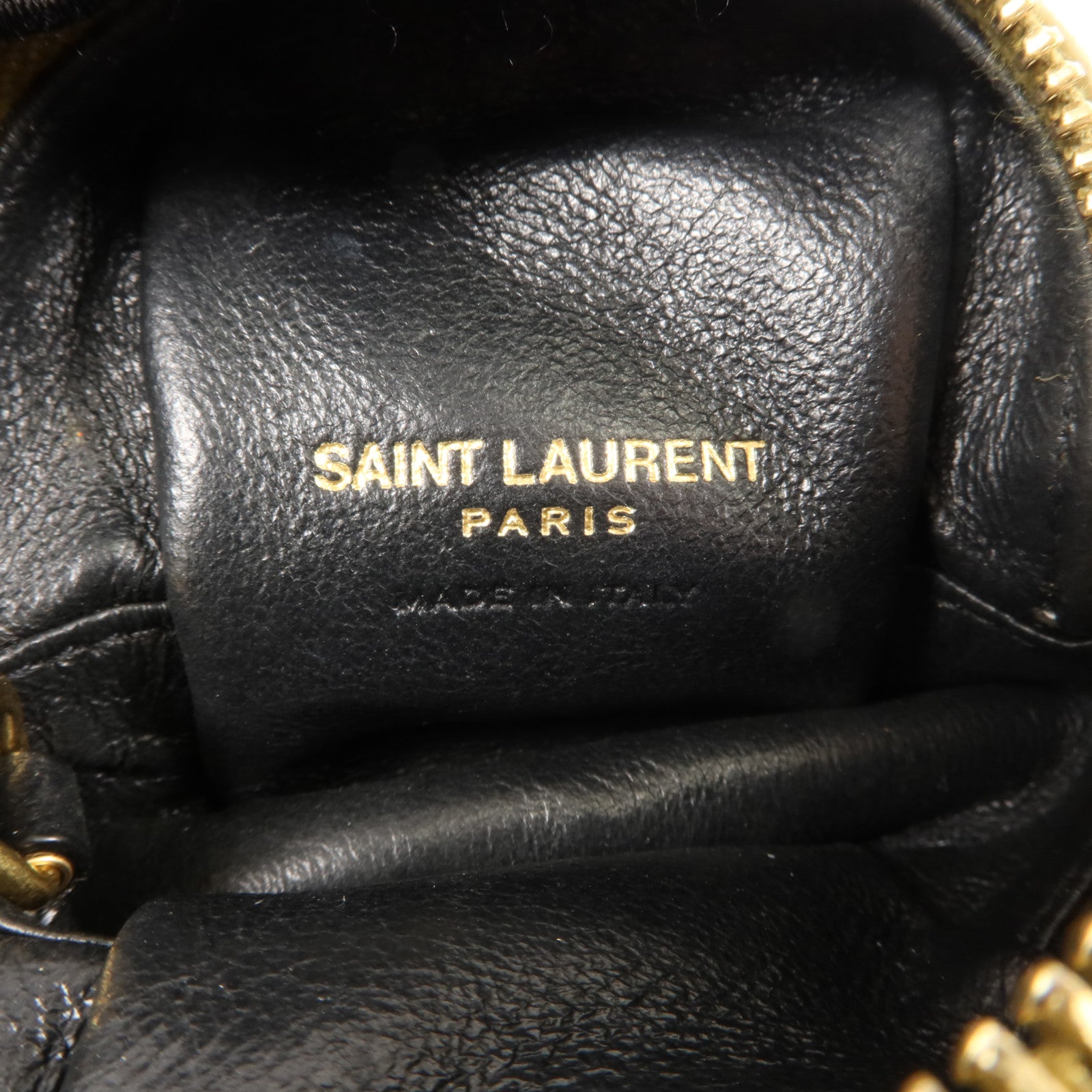 SAINT LAURENT 麂皮皮革/羊皮皮革Pouch小袋