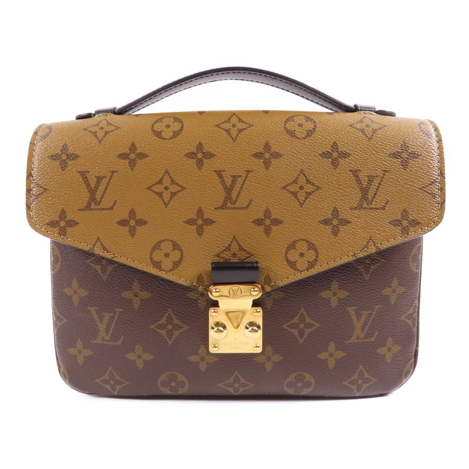 LOUIS VUITTON LV Pochette Metis 2 Way Shoulder Bag M44876 Monogram Reverse Brown