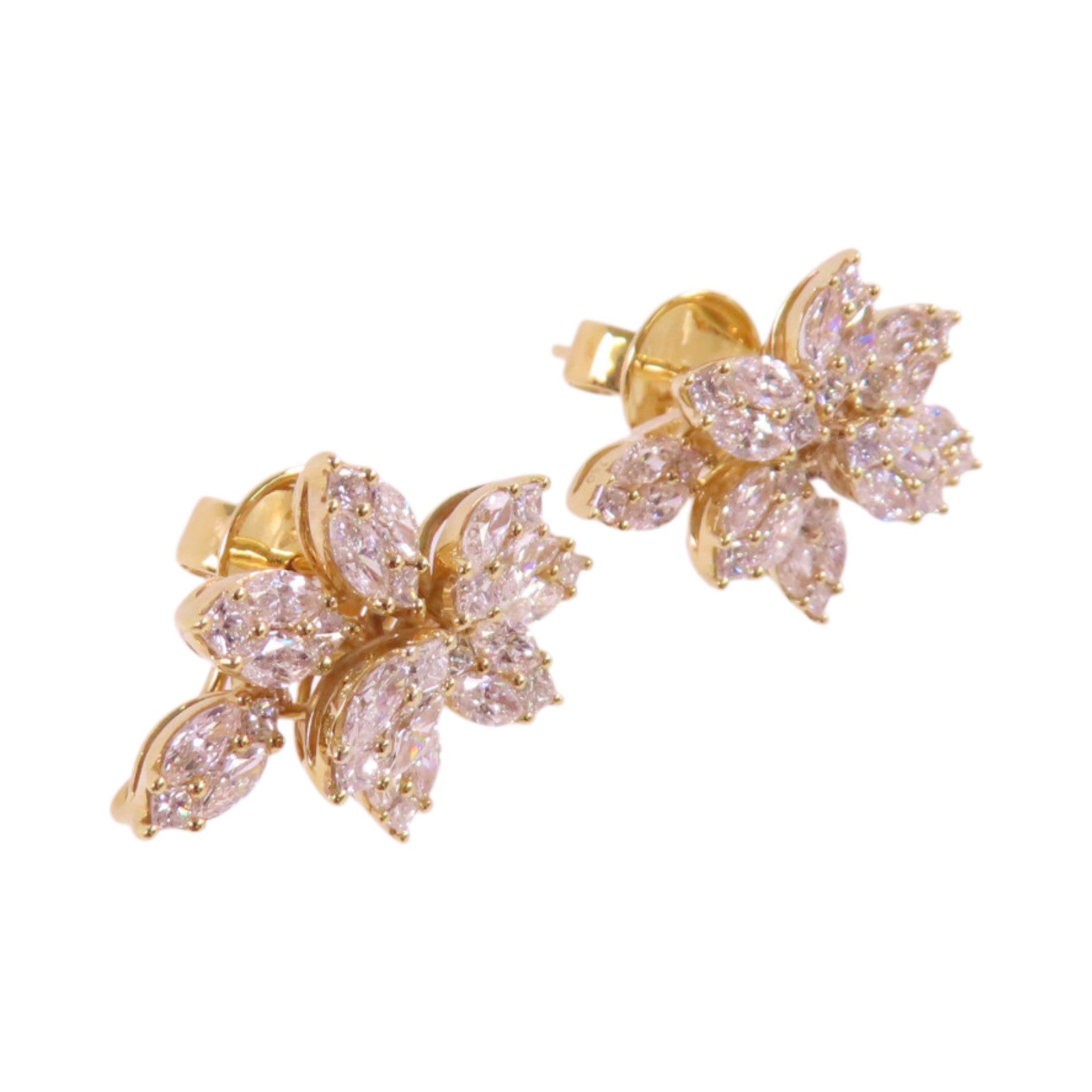 JEWELRY 18K黃金/鑽石Diamond Earrings耳環