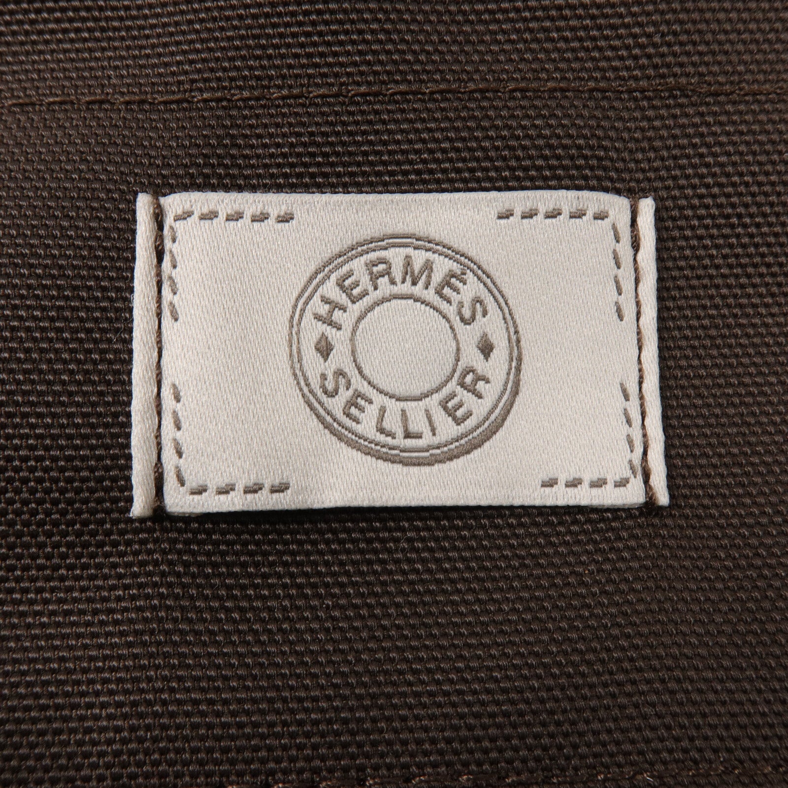 HERMES 羊毛Grooming Bag手挽肩背兩用袋