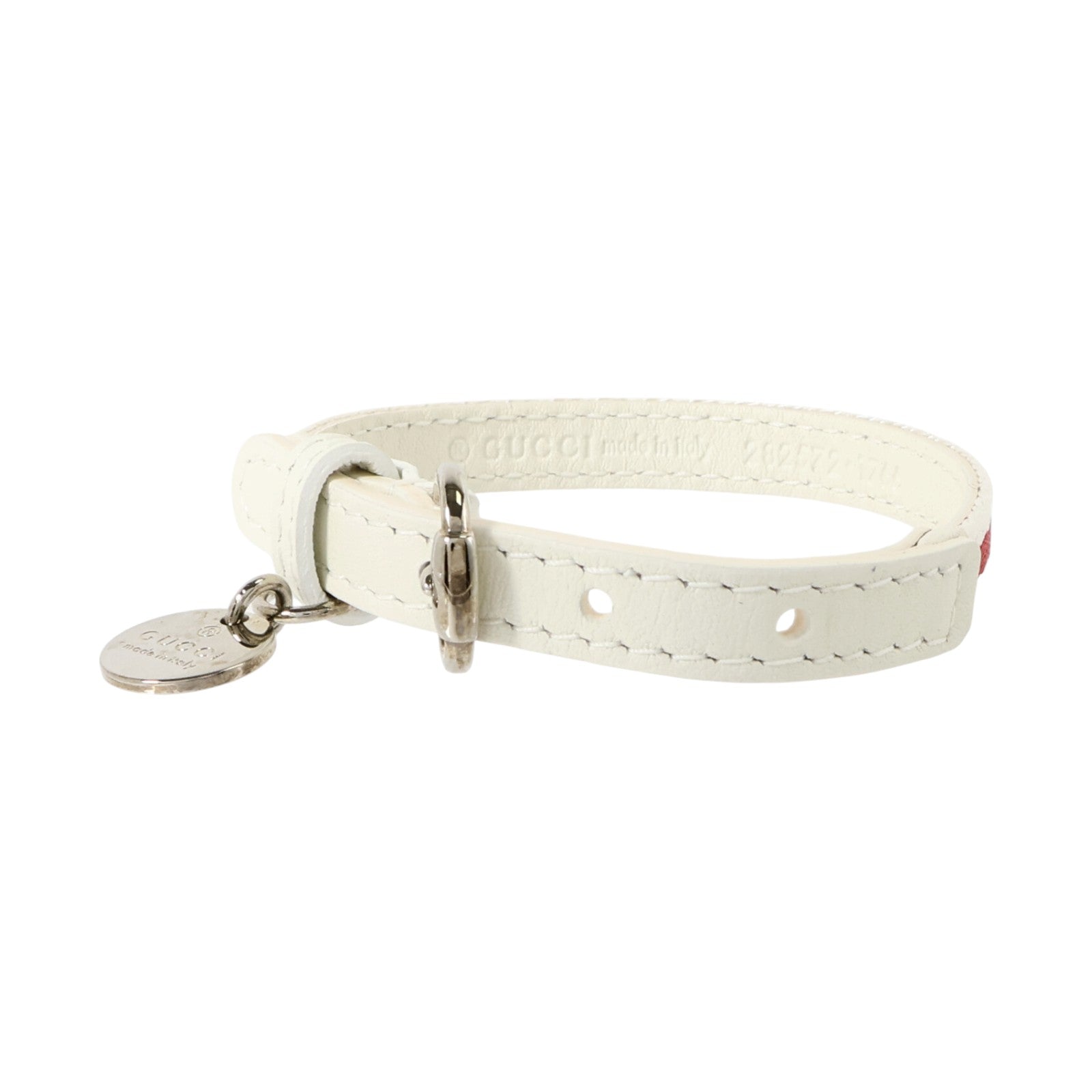 GUCCI 皮革/金屬Charity Bracelet手鏈