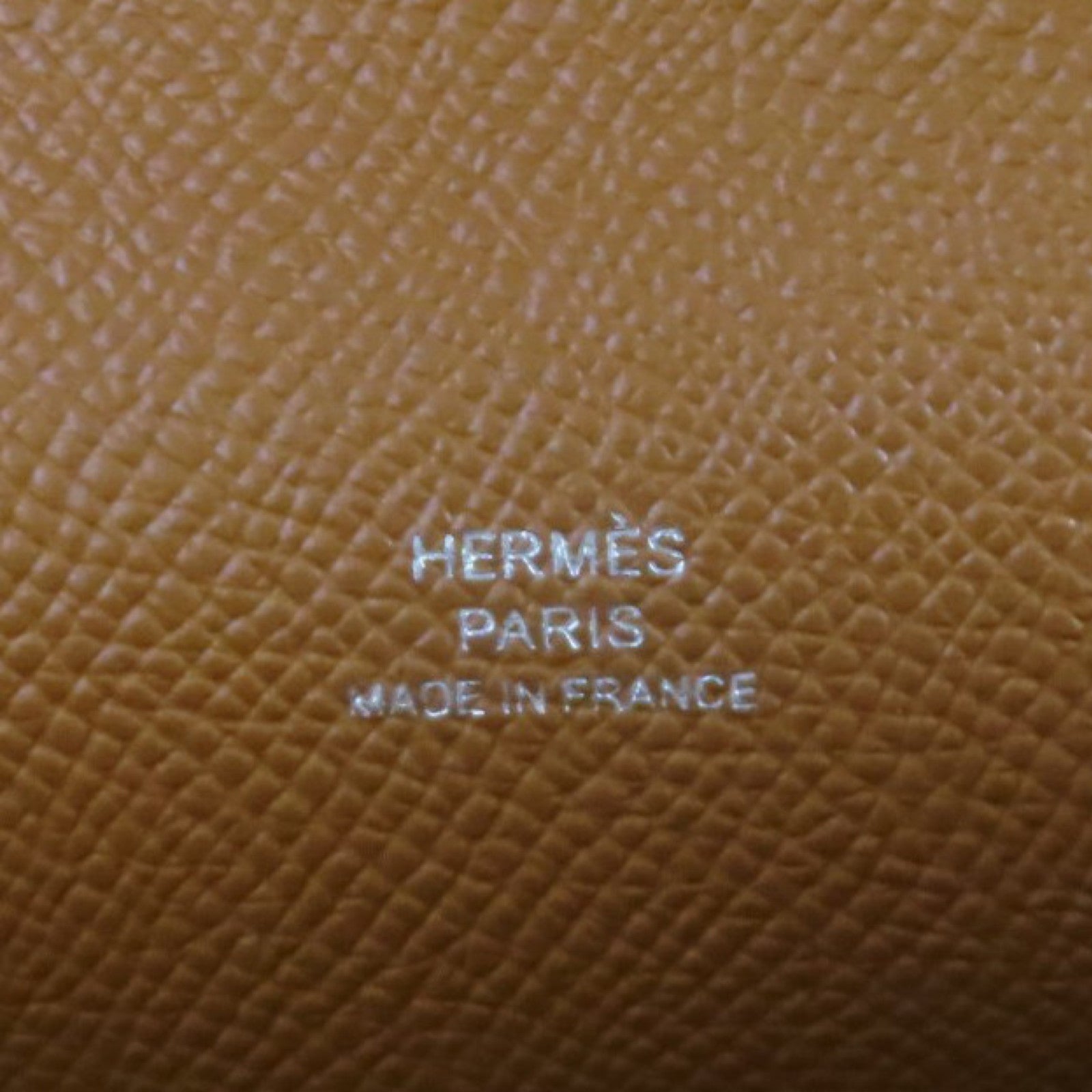 HERMES Epsom皮革Snap Wallet Shoulder Bag銀扣肩背袋