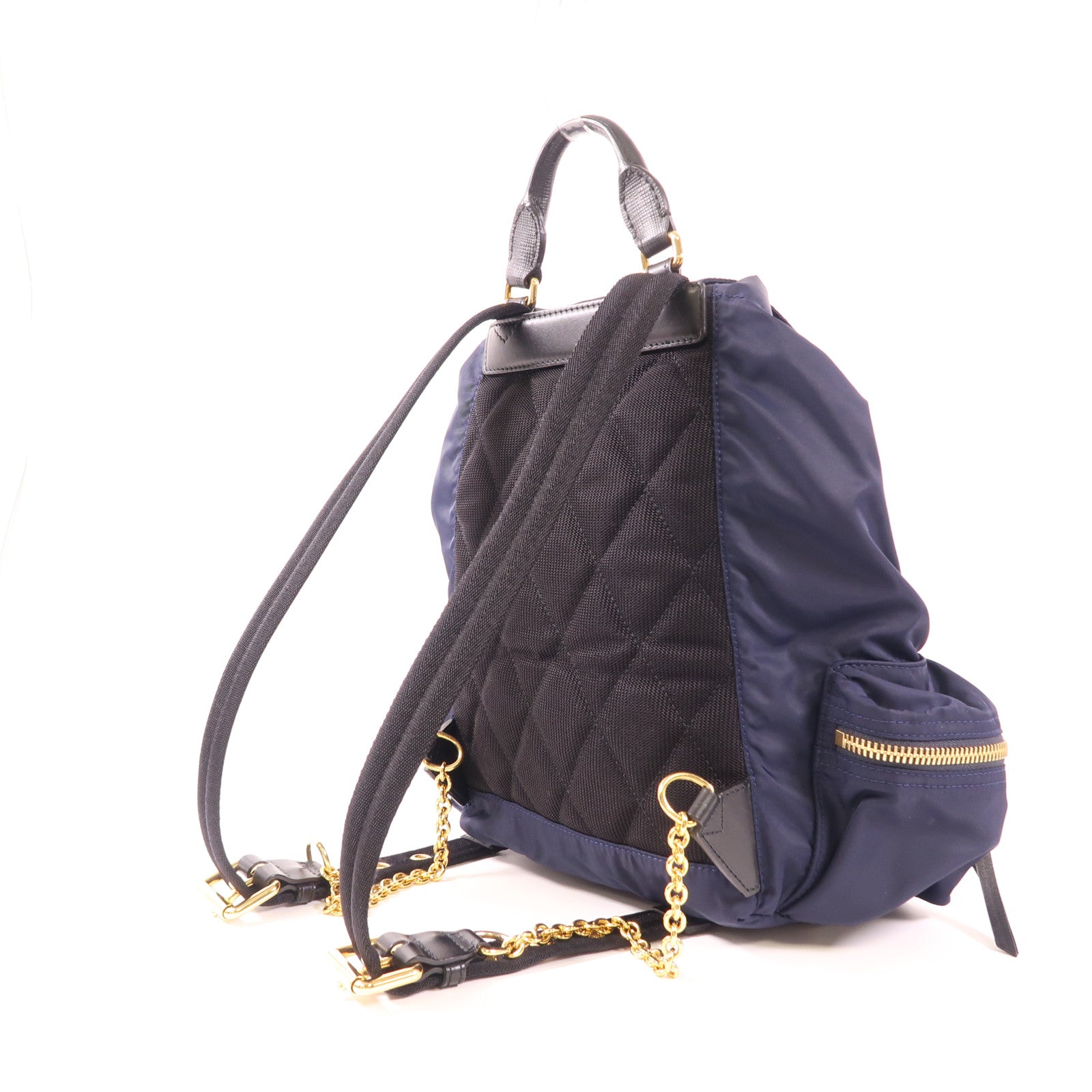 BURBERRY 尼龍Backpack金扣背包