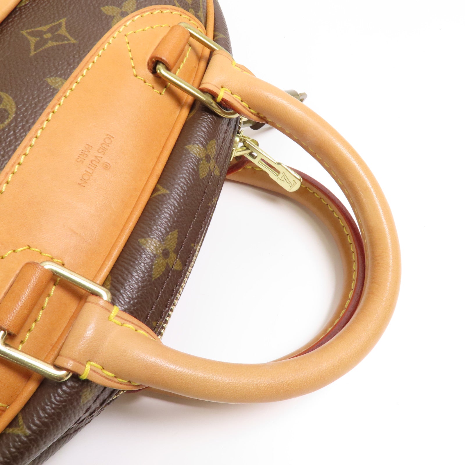 LOUIS VUITTON Monogram Trouville金扣手挽袋
