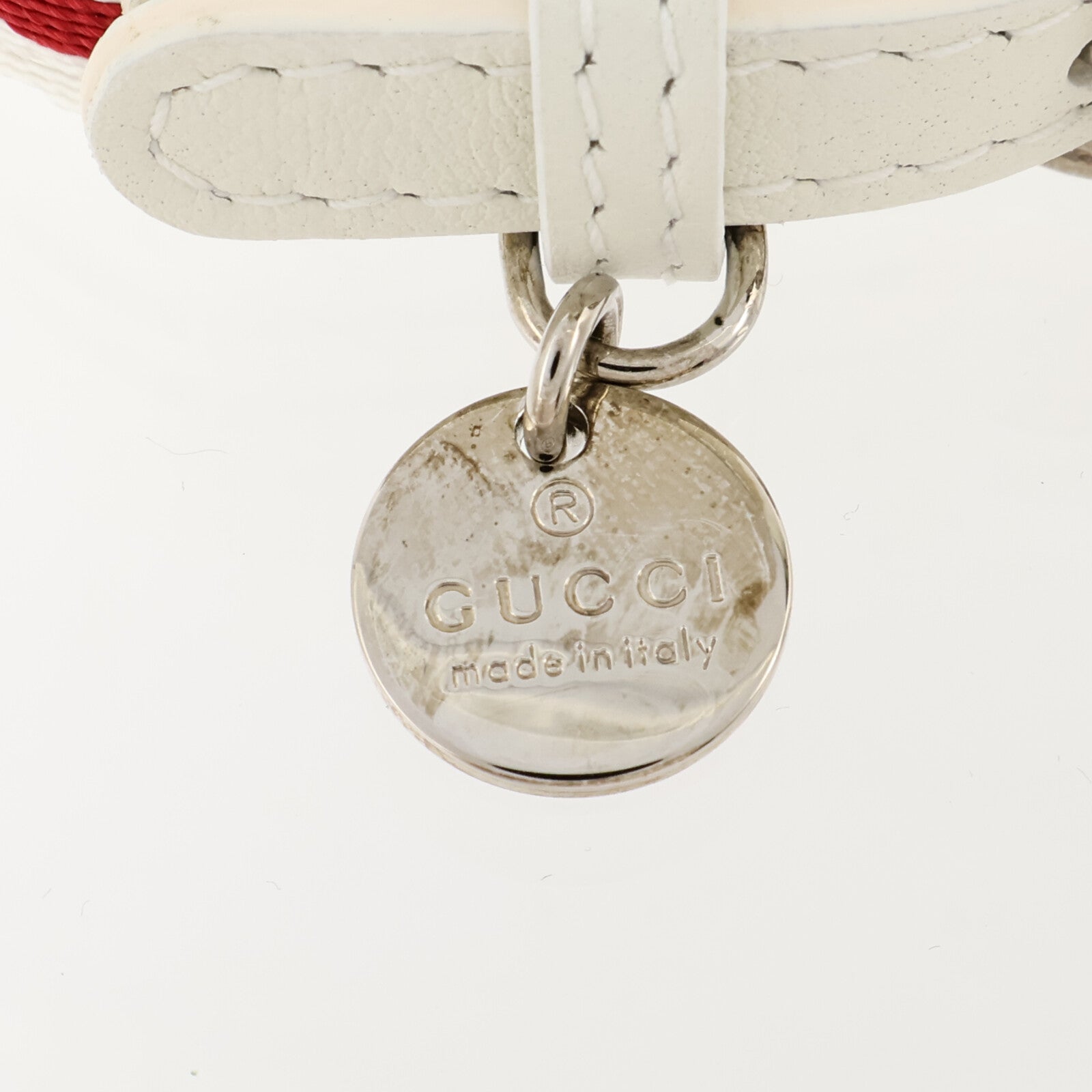 GUCCI 皮革/金屬Charity Bracelet手鏈