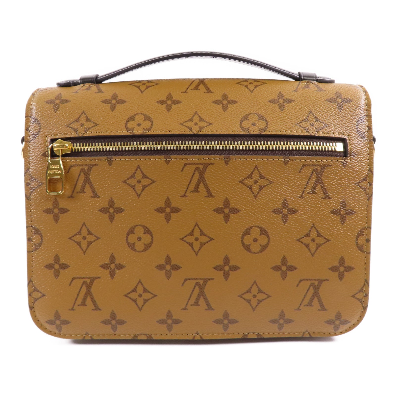 LOUIS VUITTON LV Pochette Metis 2 Way Shoulder Bag M44876 Monogram Reverse Brown