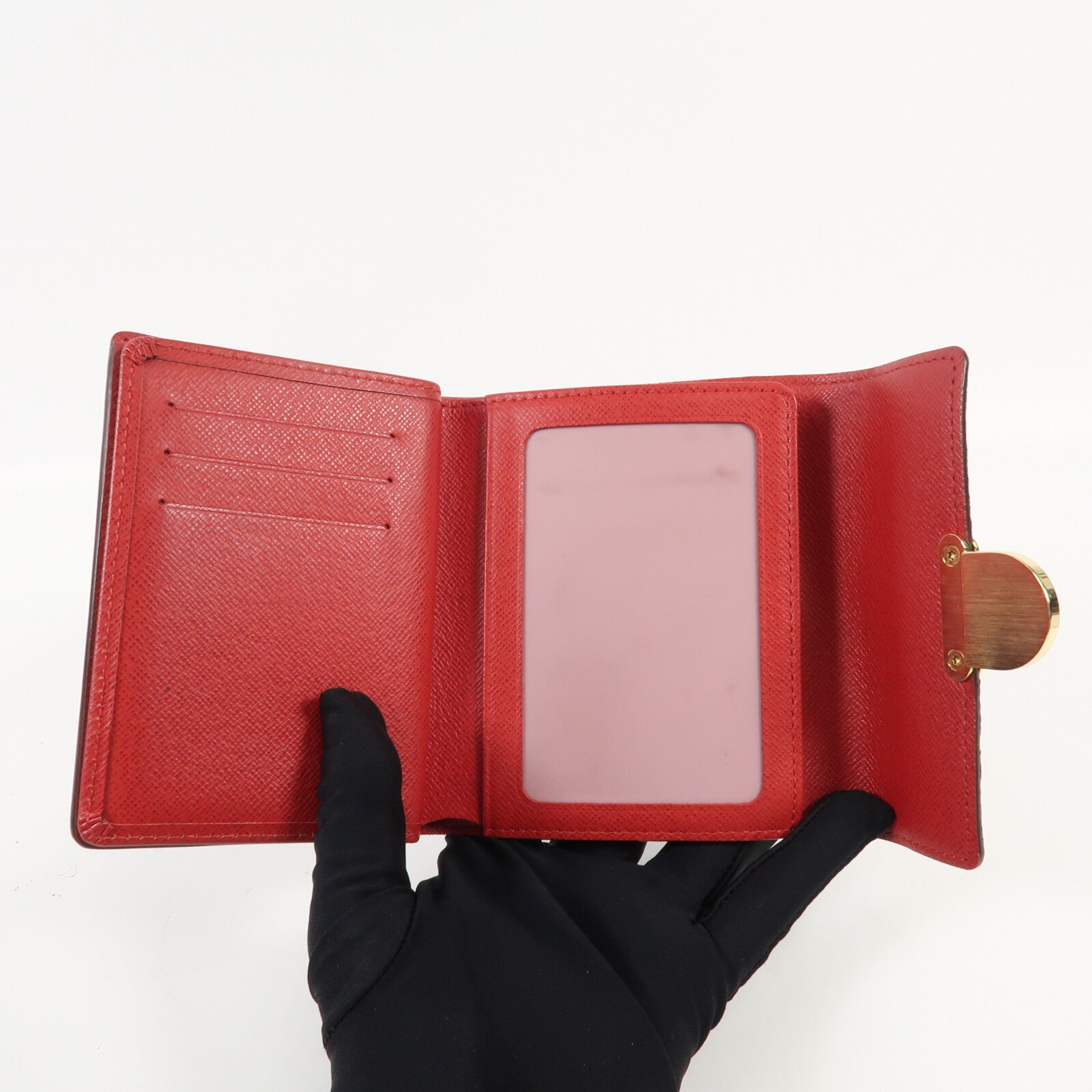 LOUIS VUITTON Damier Portefeuille Koala金扣錢包