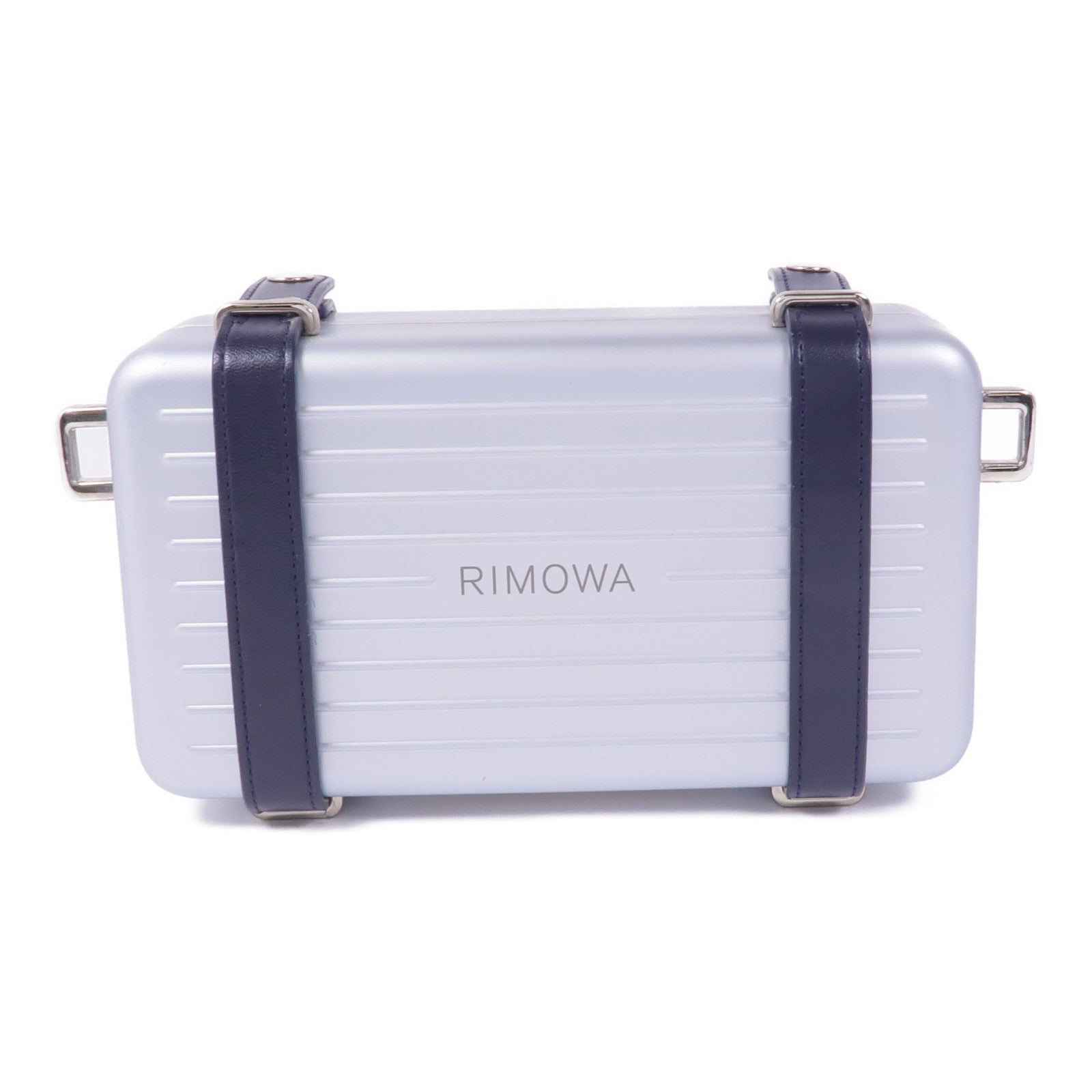 RIMOWA 鋁合金Rimowa x Dior Personal Clutch銀扣肩背袋