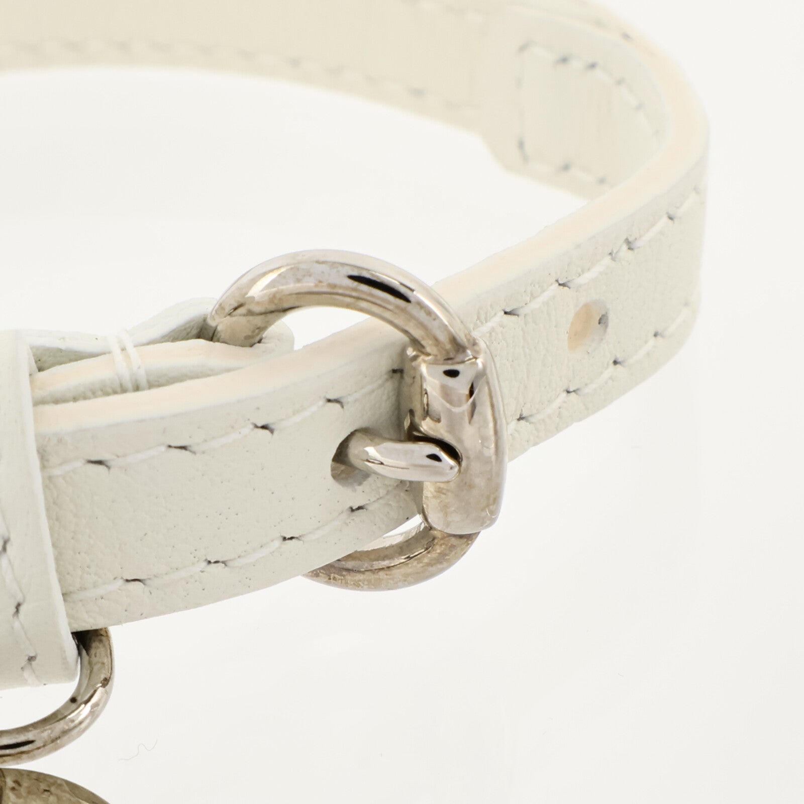 GUCCI 皮革/金屬Charity Bracelet手鏈