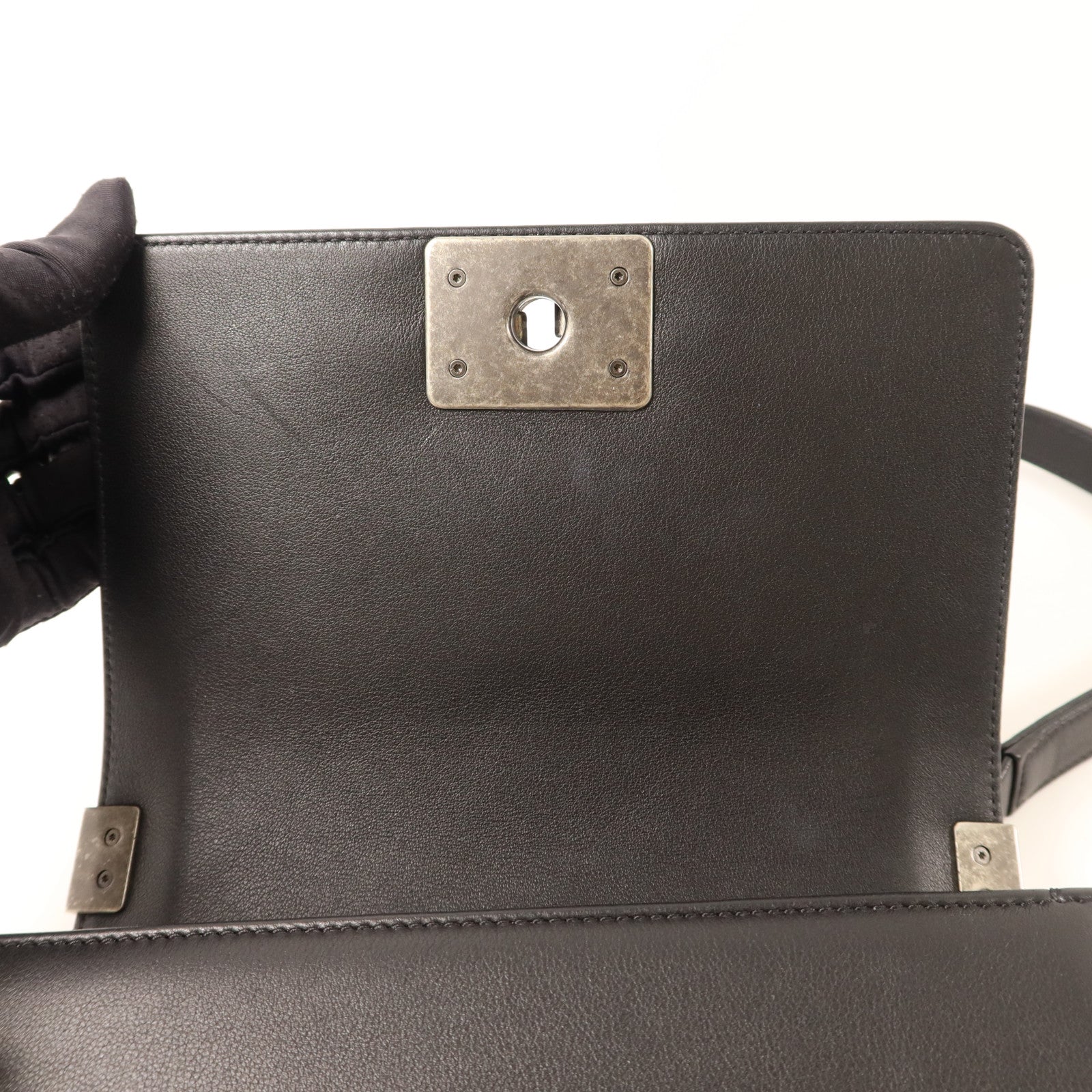 CHANEL 【激減優惠】牛皮皮革Boy 20鏈帶肩背袋