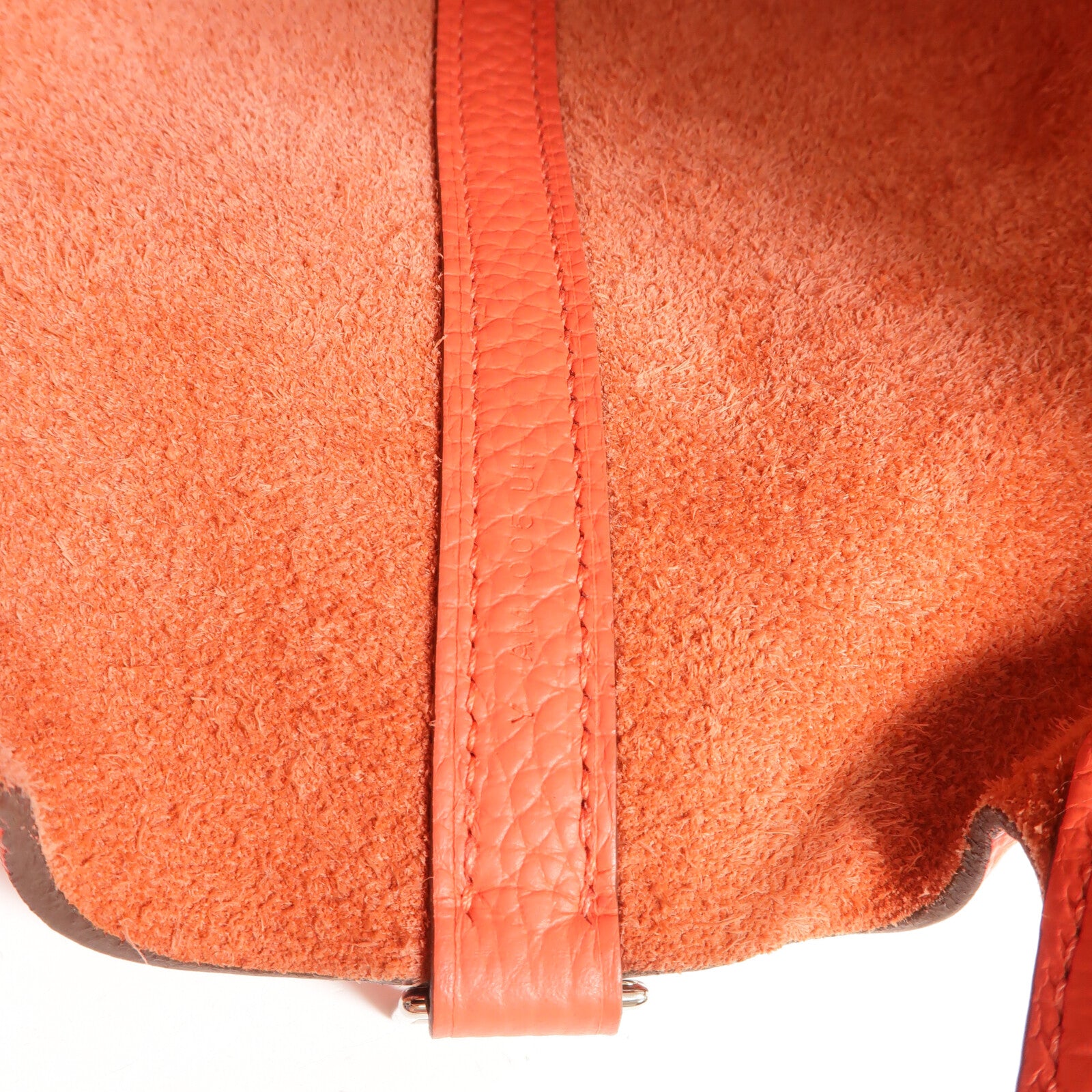 HERMES Clemence皮革Picotin PM手挽袋Rose Jaipur