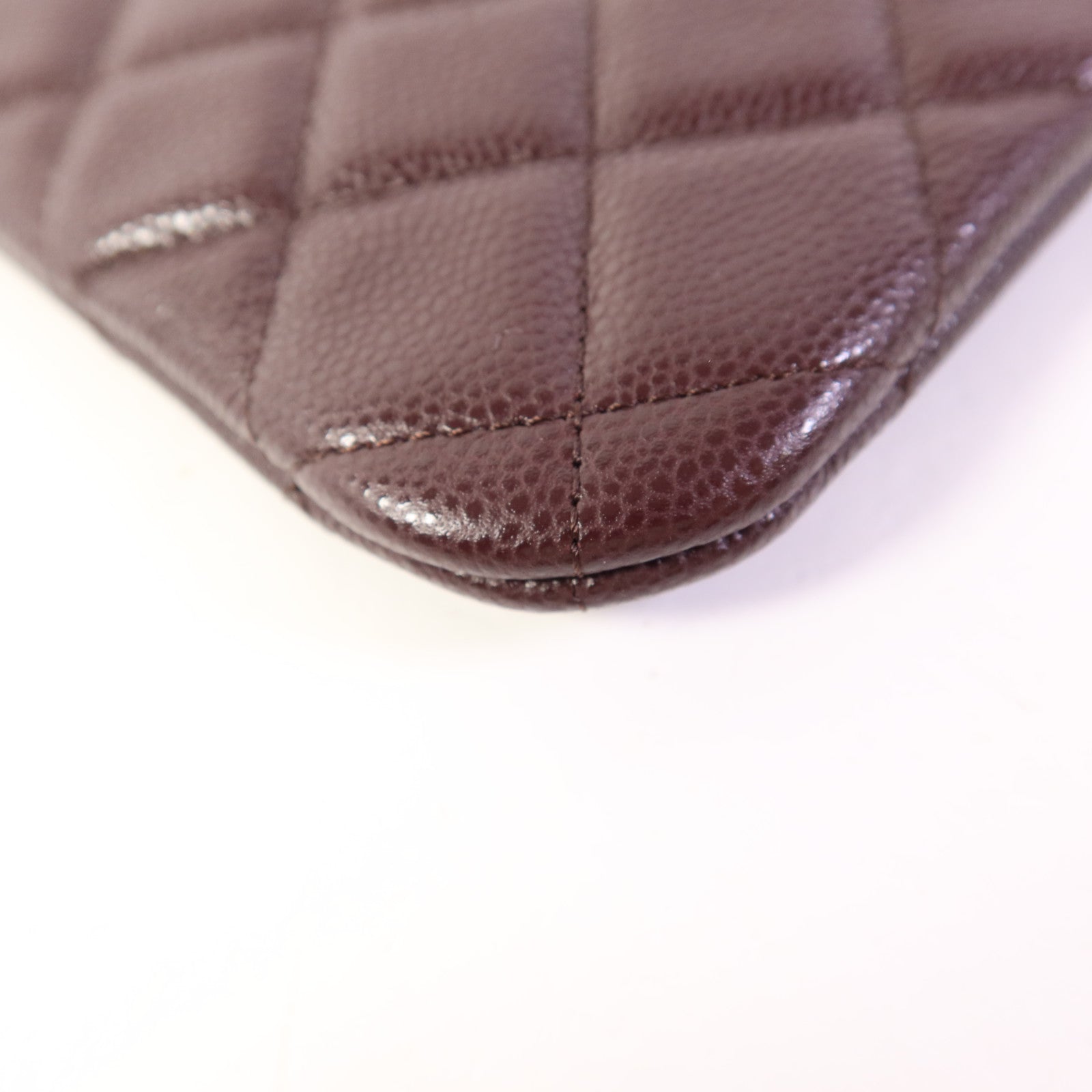 CHANEL 牛皮皮革Coin Pouch金扣零錢包
