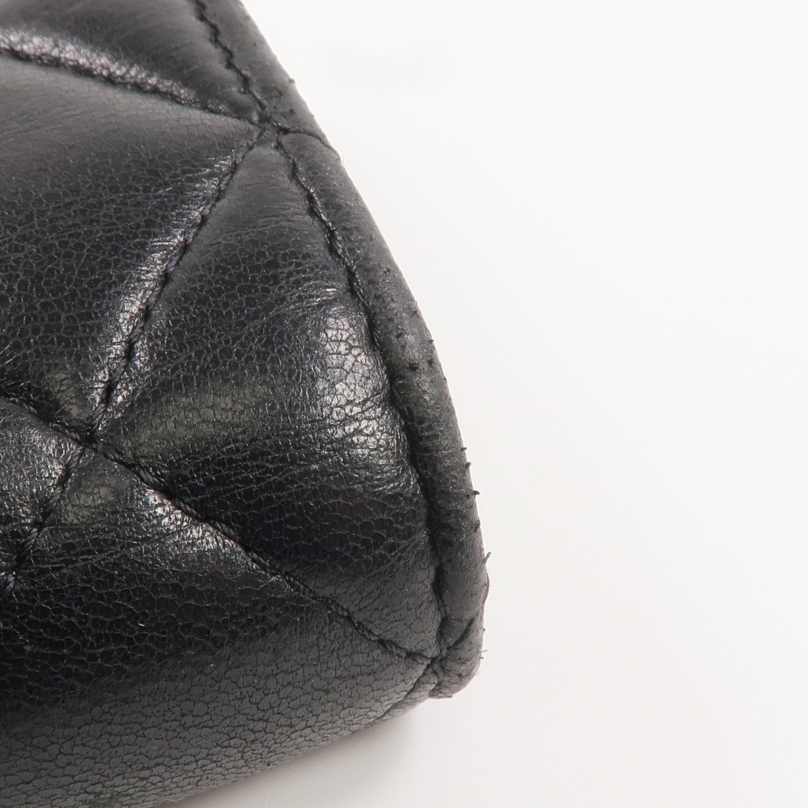 CHANEL 羊皮皮革Wallet金扣錢包