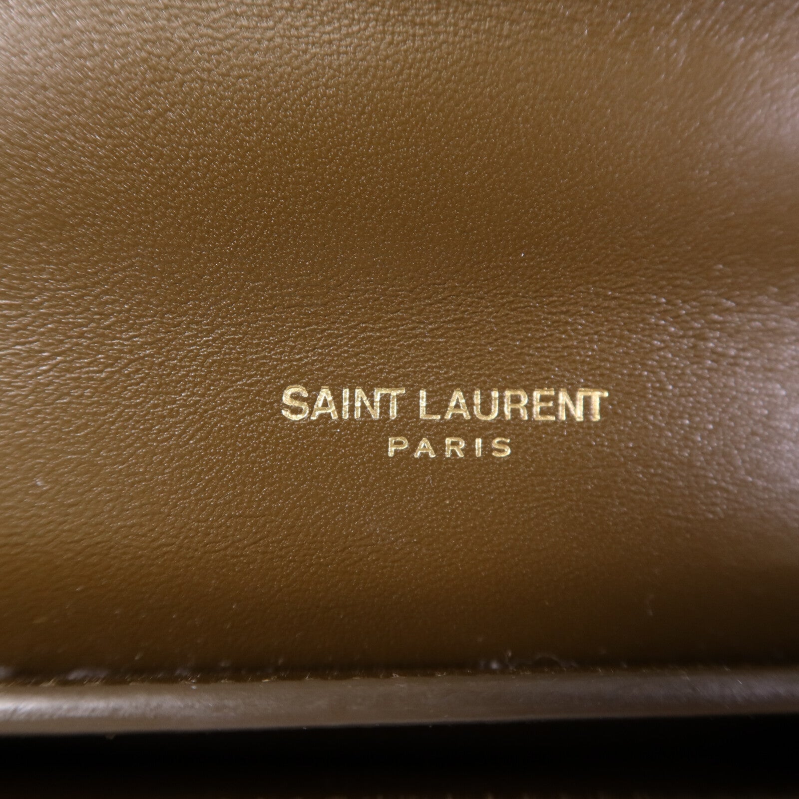 SAINT LAURENT 牛皮皮革Kaia Crossbody Bag金扣肩背袋