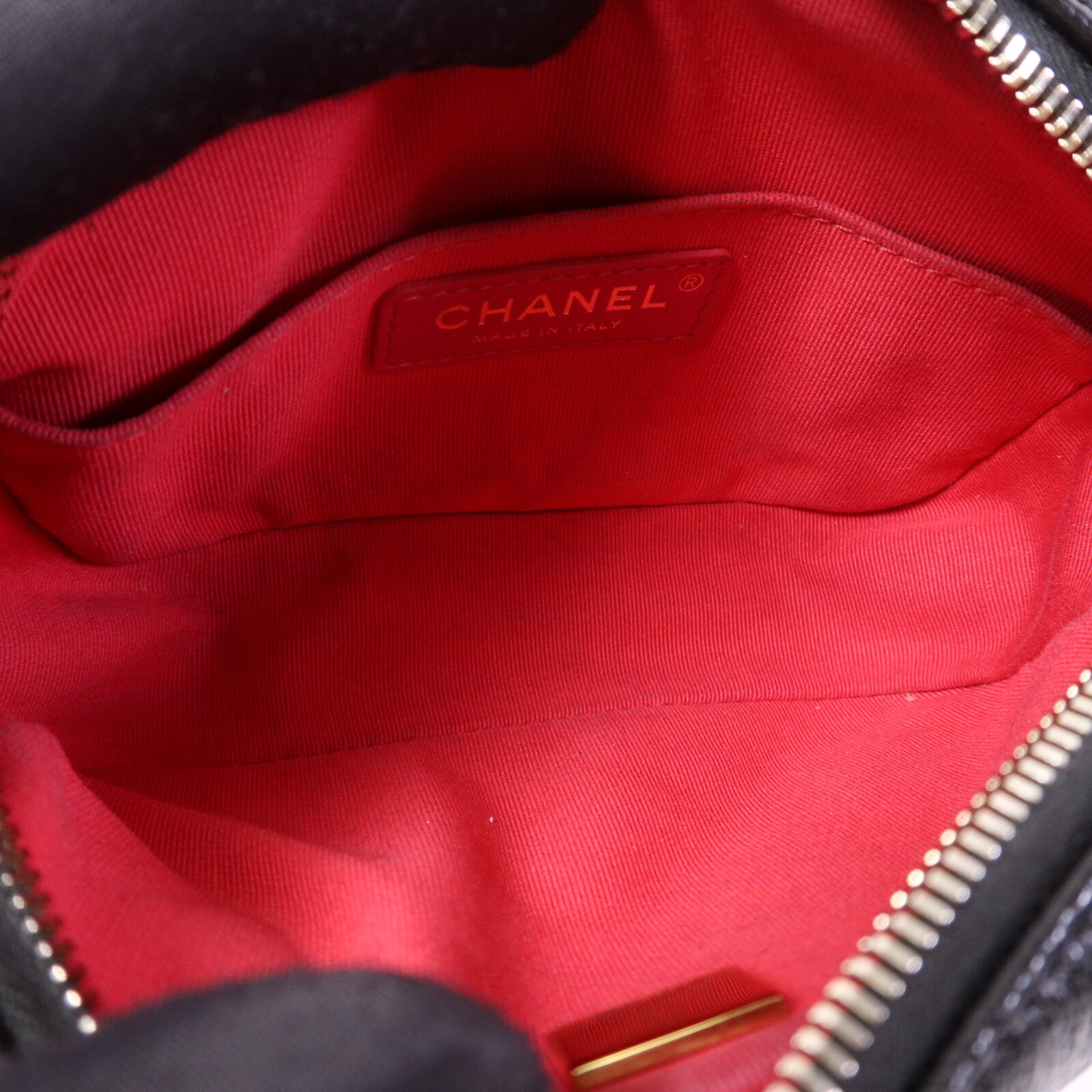 CHANEL 【激減優惠】牛皮皮革Camera Bag金扣鏈帶肩背袋