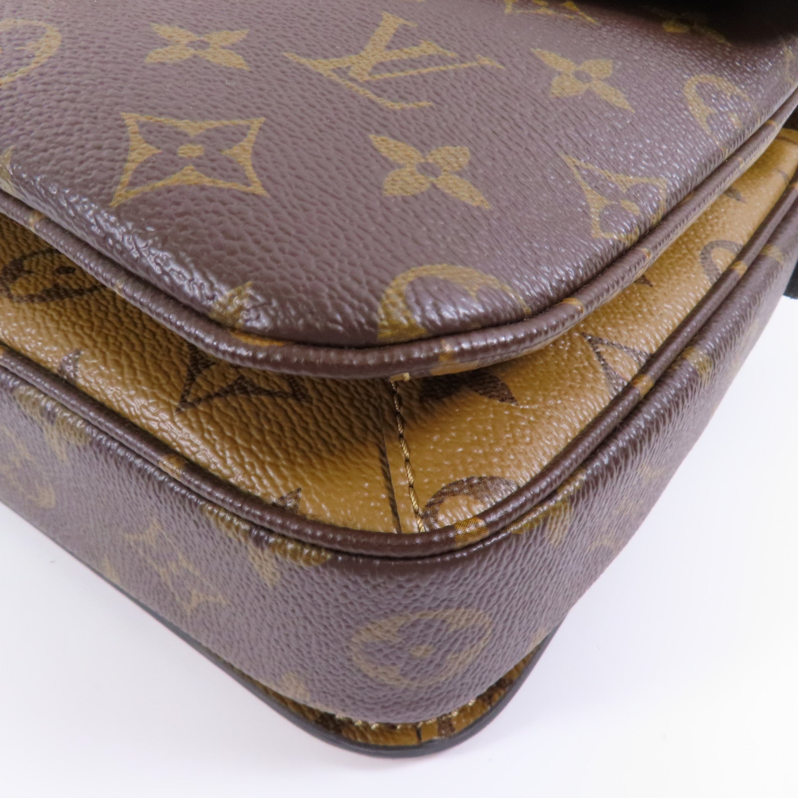 LOUIS VUITTON LV Pochette Metis 2 Way Shoulder Bag M44876 Monogram Reverse Brown