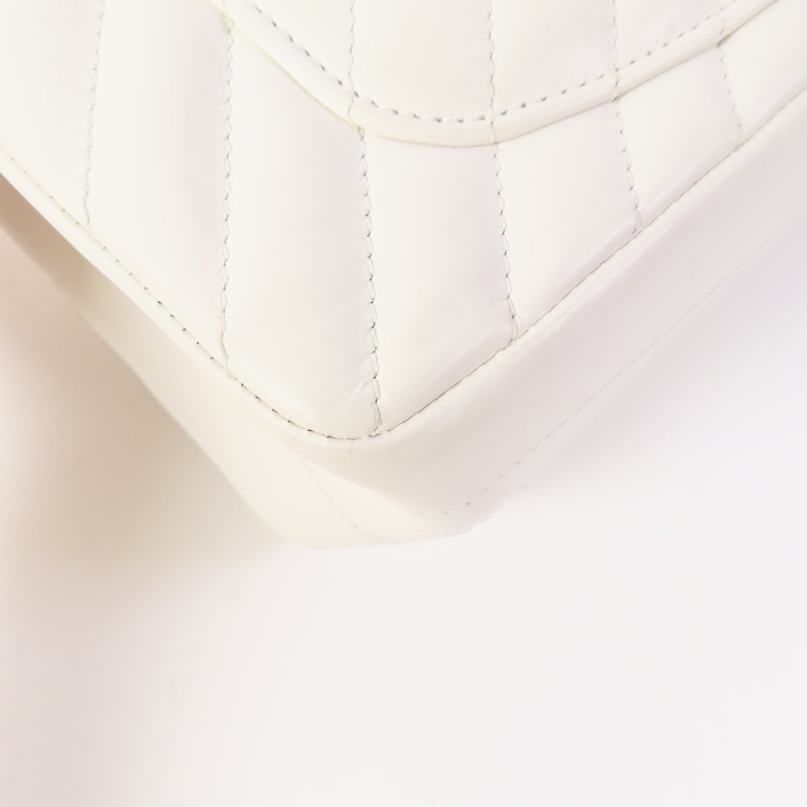 CHANEL 牛皮皮革2.55 20cm金扣鏈帶肩背袋