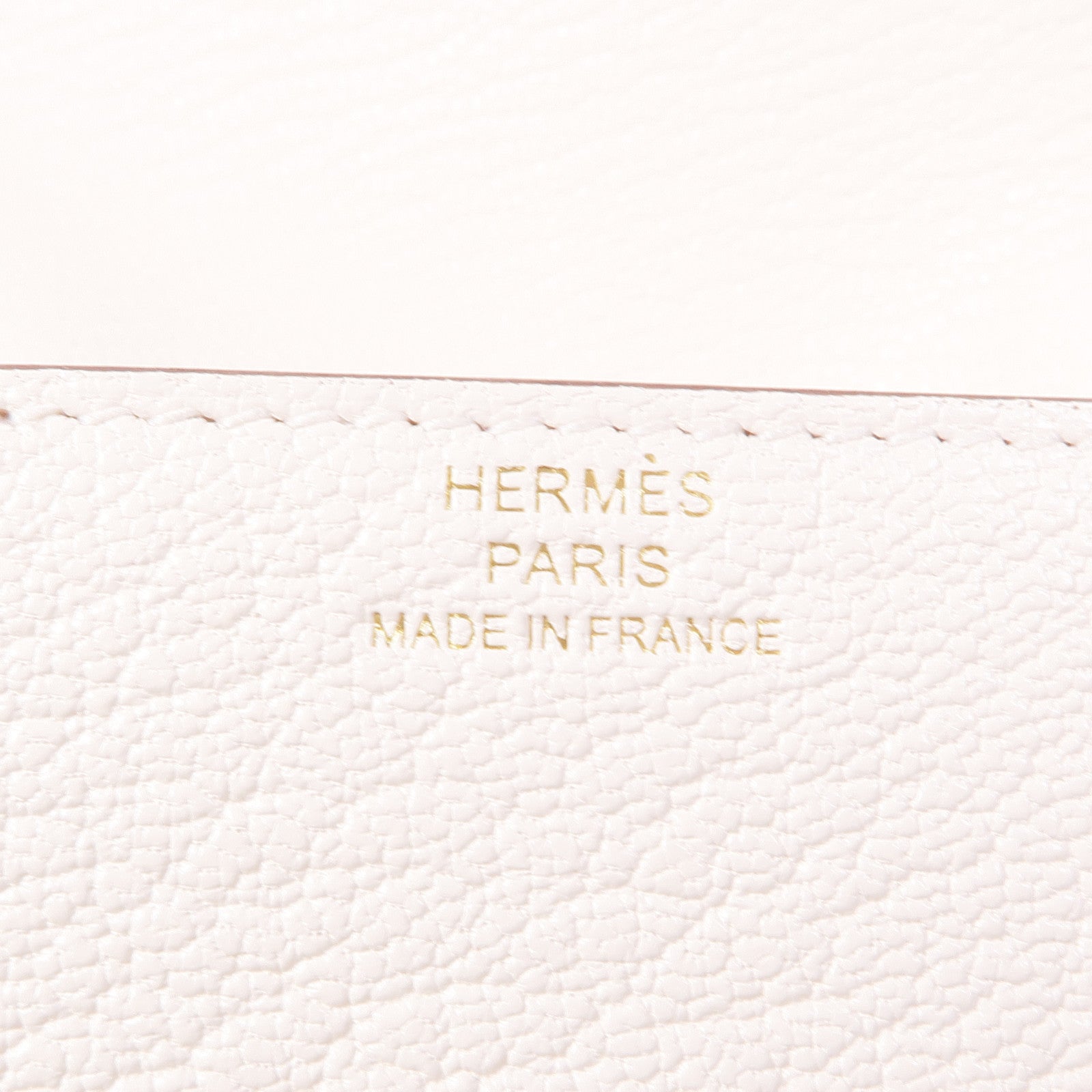 HERMES Chevre皮革Roulis Slim銀扣錢包Nata