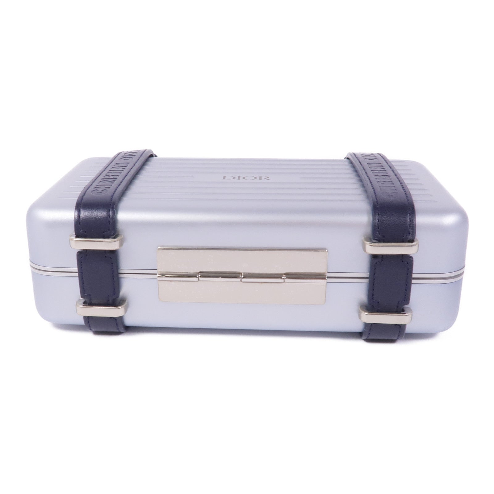 RIMOWA 鋁合金Rimowa x Dior Personal Clutch銀扣肩背袋