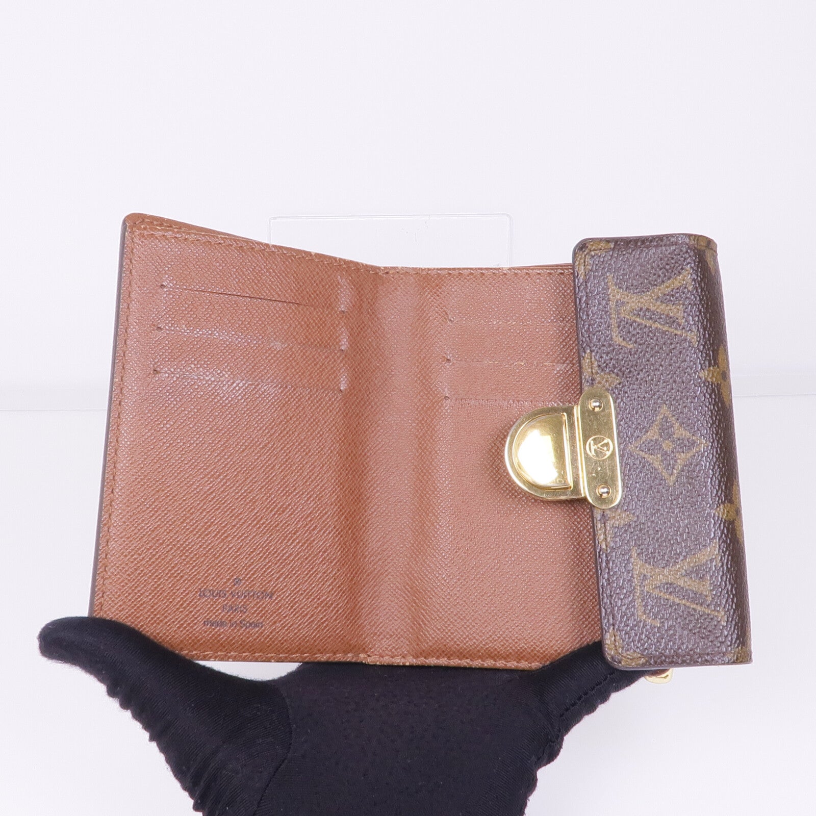 LOUIS VUITTON Monogram Portefeuille Koala金扣錢包