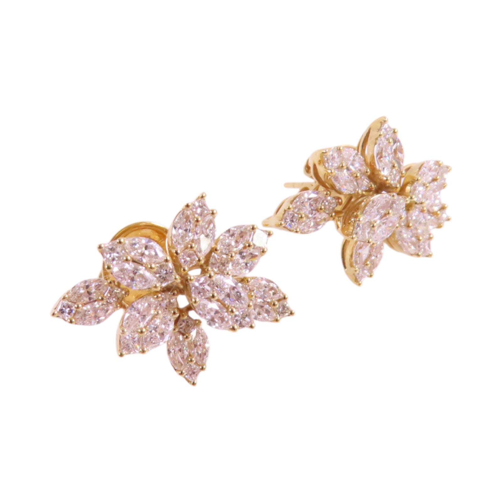 JEWELRY 18K黃金/鑽石Diamond Earrings耳環
