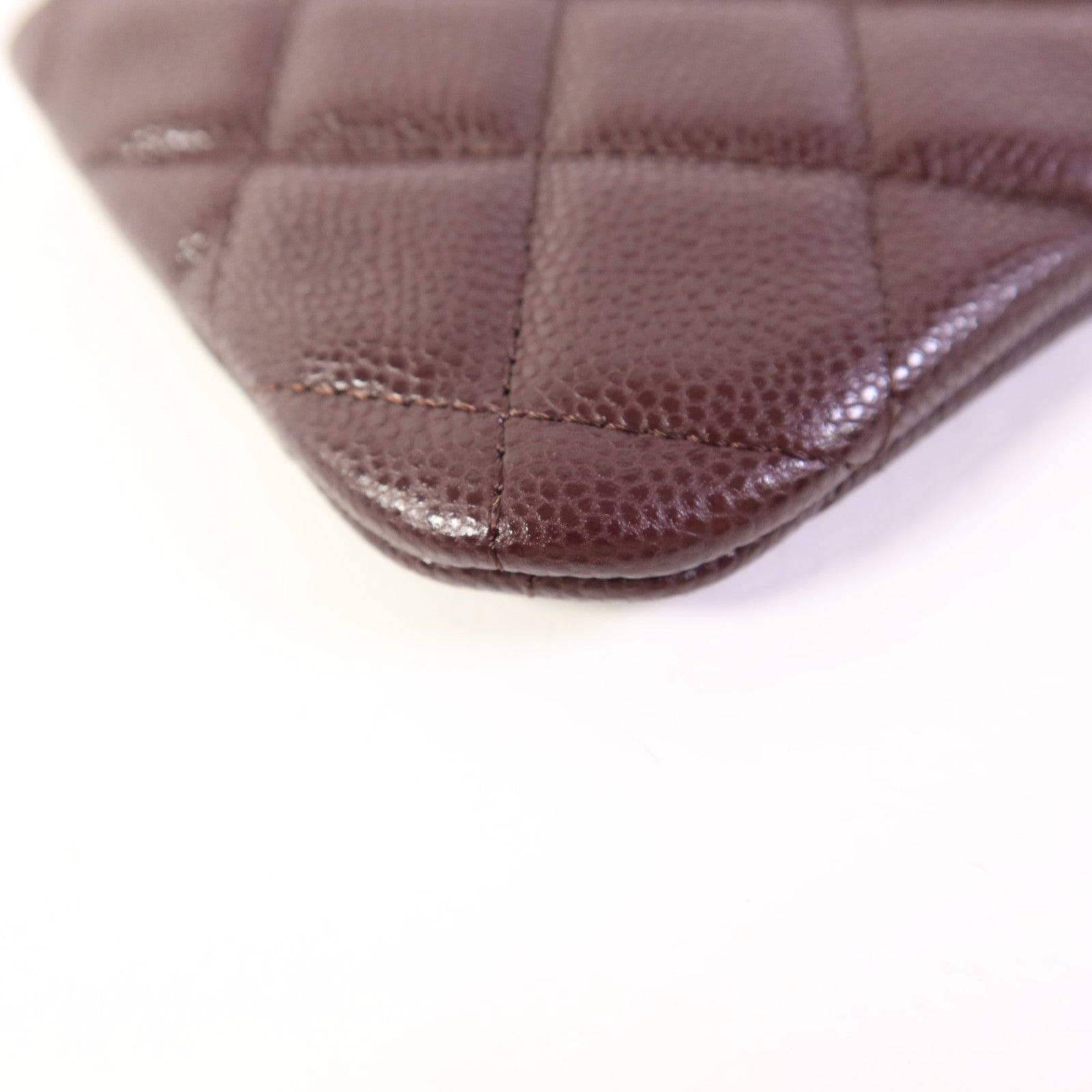 CHANEL 牛皮皮革Coin Pouch金扣零錢包
