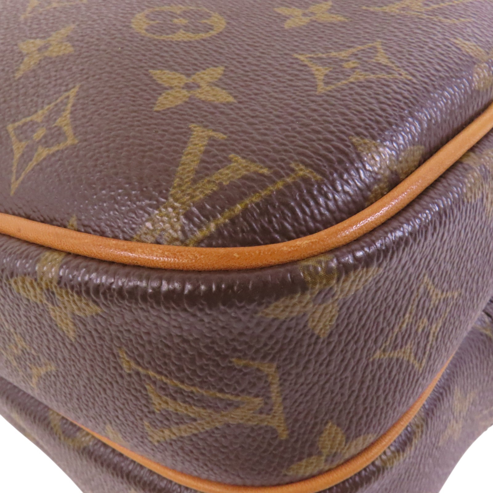 LOUIS VUITTON Monogram Reporter PM金扣肩背袋