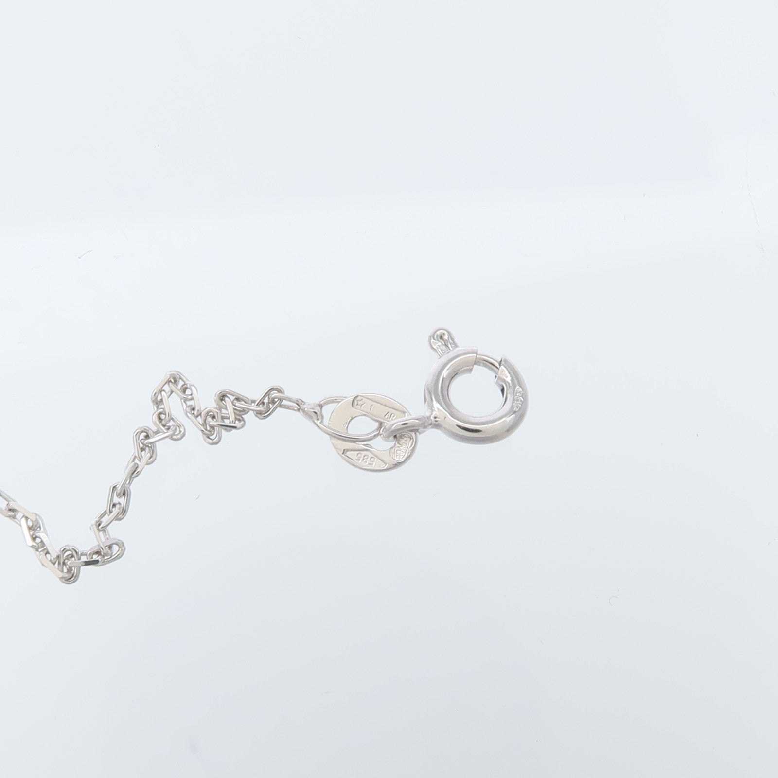 JEWELRY 14K白金Ruby Diamond Necklace紅寶石/鑽石項鍊
