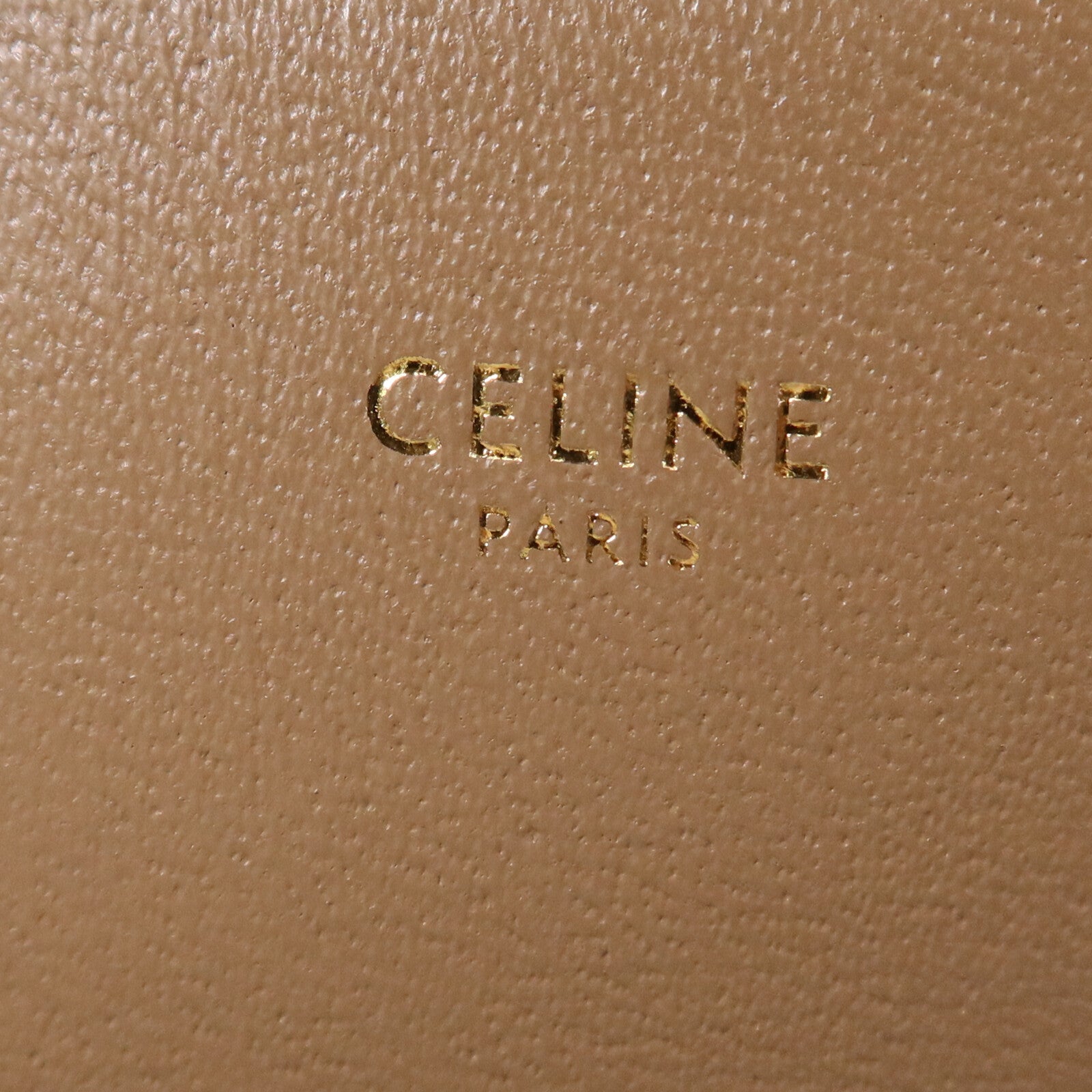 CELINE 【激減優惠】牛皮皮革Small C金扣鏈帶肩背袋