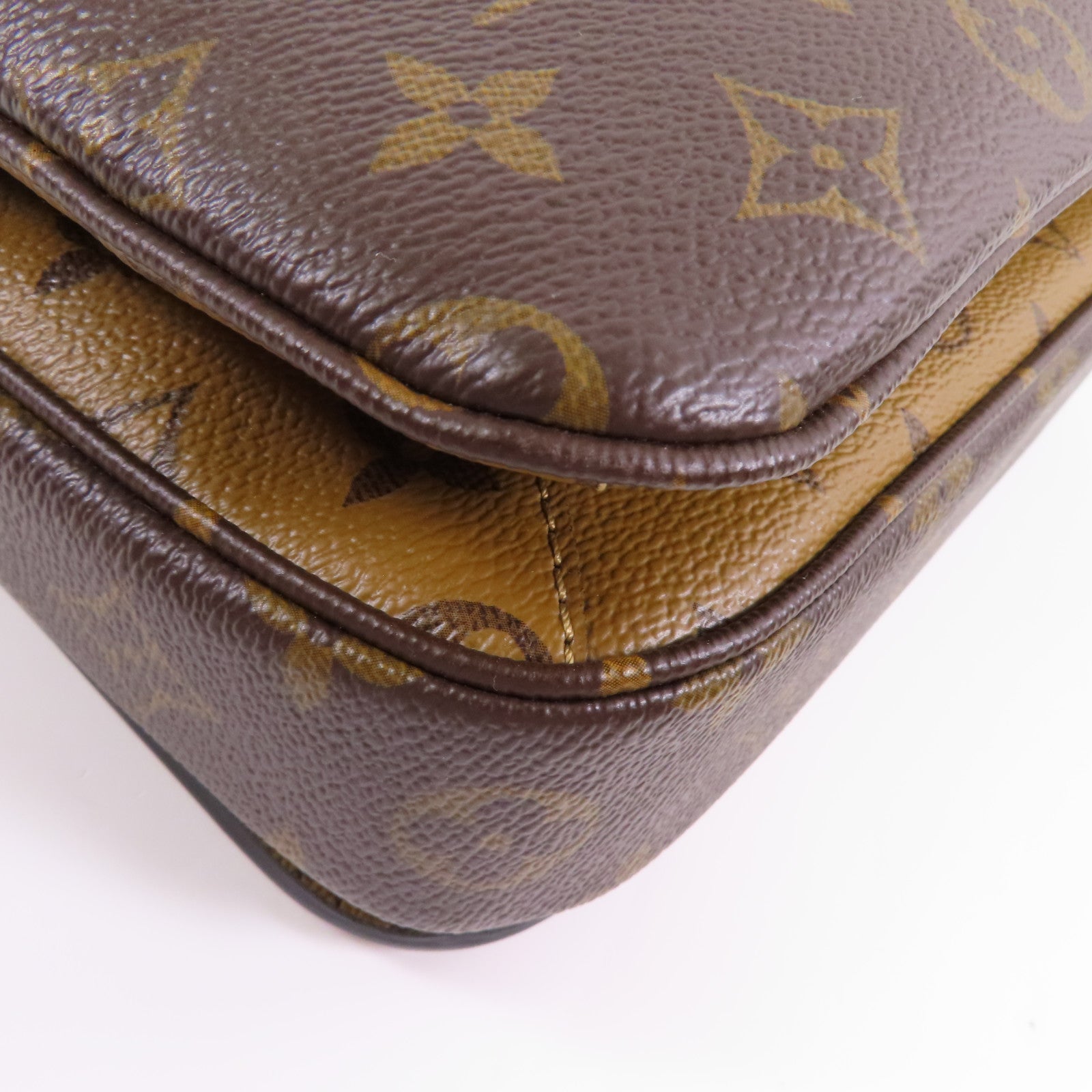 LOUIS VUITTON LV Pochette Metis 2 Way Shoulder Bag M44876 Monogram Reverse Brown